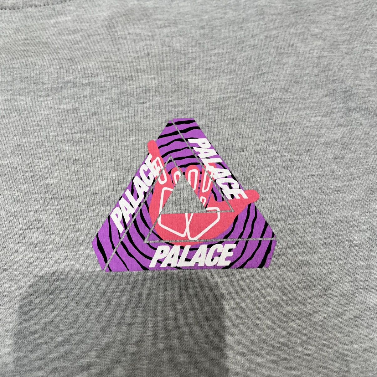 Palace Palace Tri-Zooted Shakka Tee Grey Marl Size US L / EU 52-54 / 3 - 3 Thumbnail