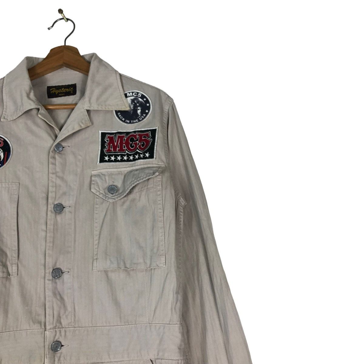 Hysteric Glamour 🔥KICK OUT THE JAMS MOTHERFUCKER! JUMPSUIT Size US 30 / EU 46 - 7 Thumbnail