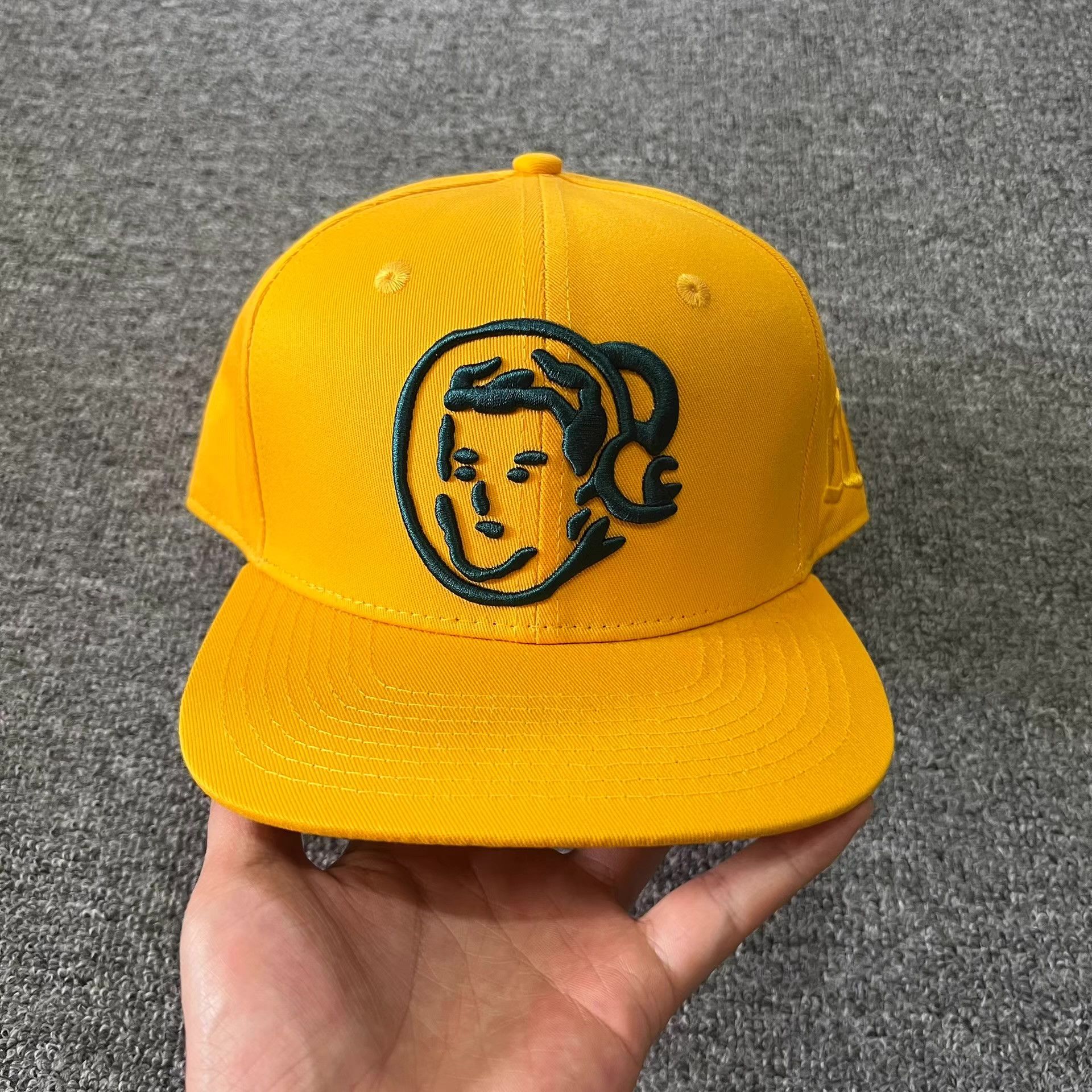 Billionaire Boys Club BBC Classic Astronaut Head Flat Brim Baseball Cap Q7 Size ONE SIZE - 1 Thumbnail