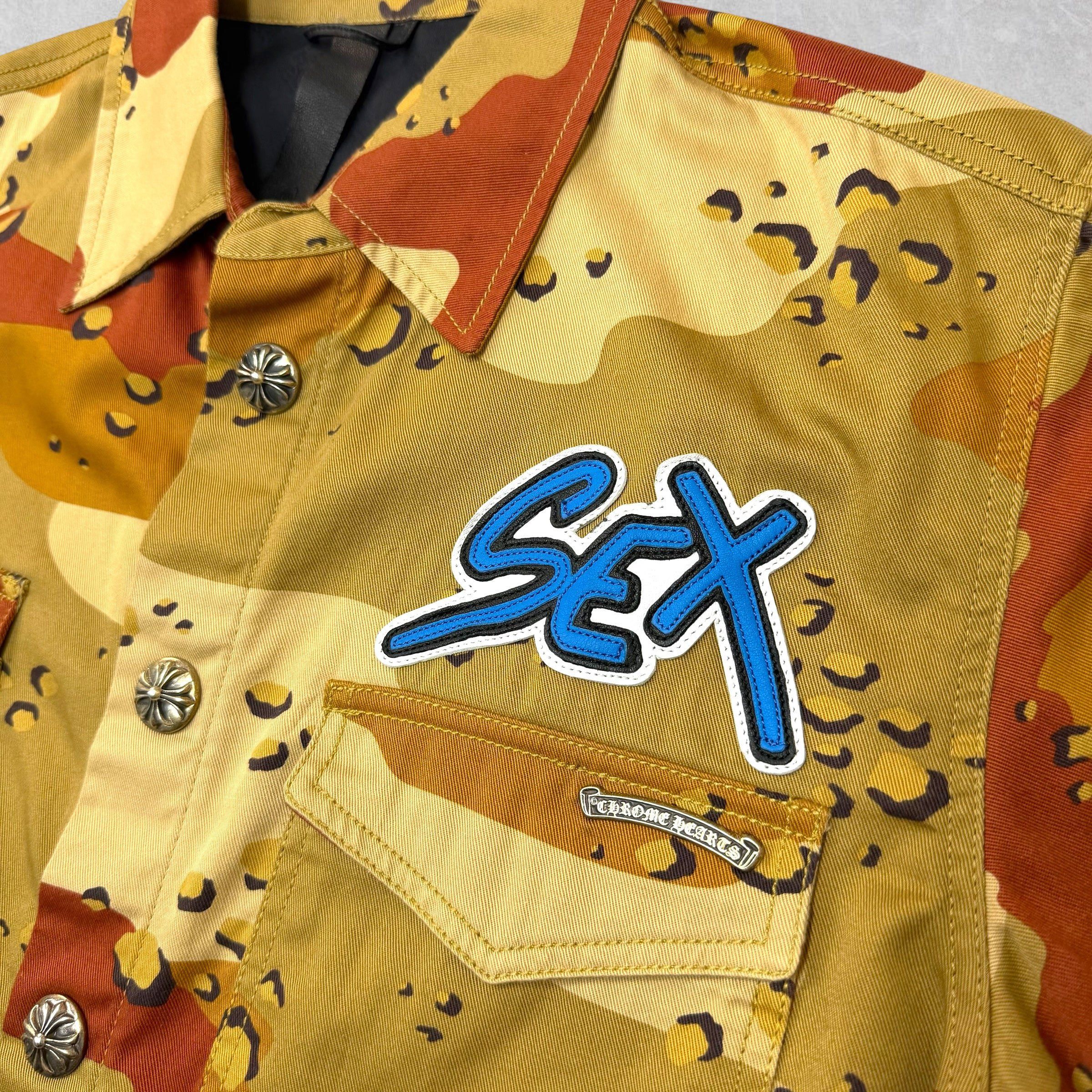 Chrome Hearts Chrome Hearts Camo Matty Boy Sex Records Shirt L Size US L / EU 52-54 / 3 - 4 Thumbnail