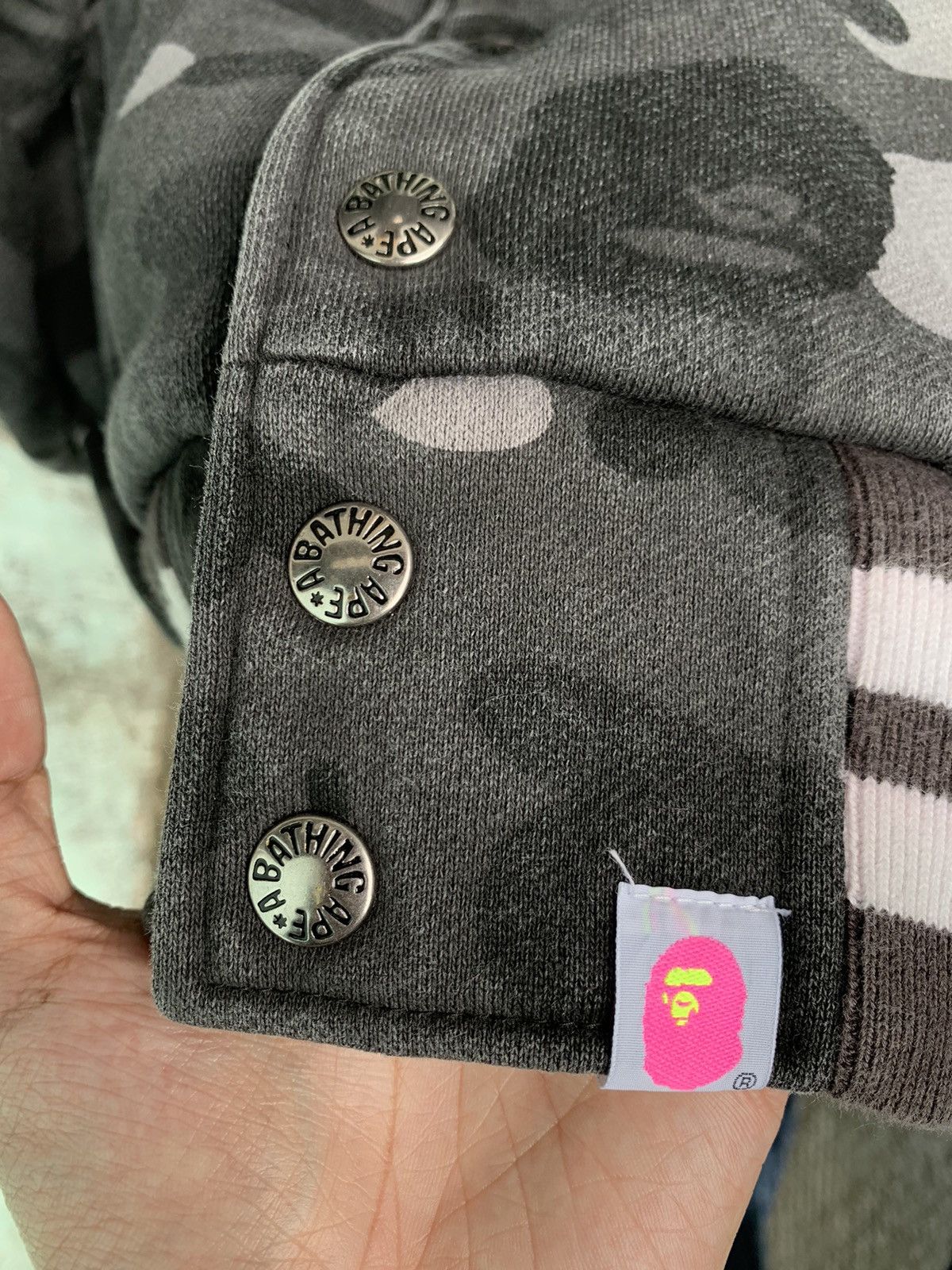 Bape OG Spell Out Varsity Jacket Size S / US 4 / IT 40 - 8 Thumbnail