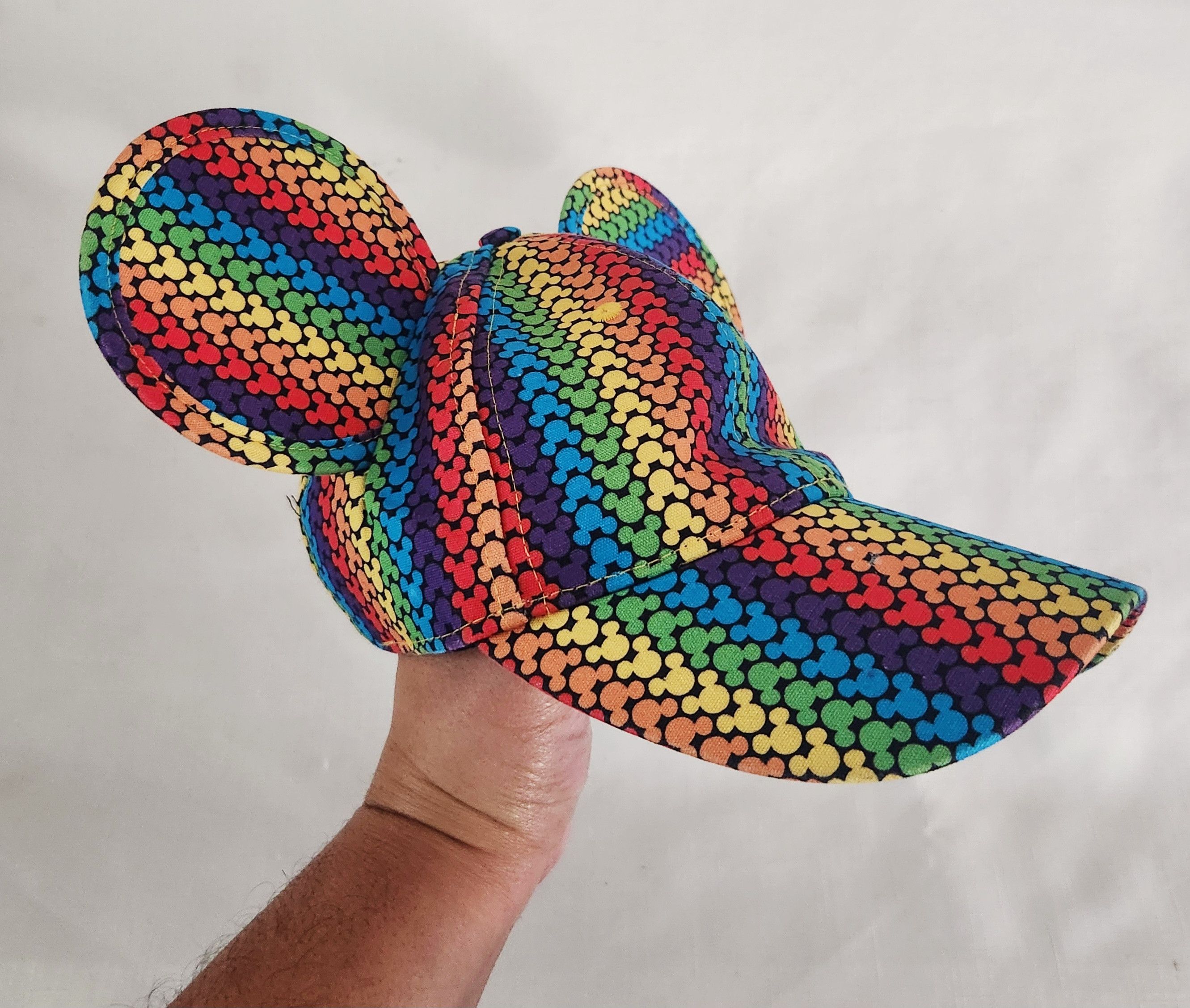 Disney Disney X Cakeworthy Rare RAINBOW Pride MICKEY EARS HAT Size ONE SIZE - 6 Thumbnail