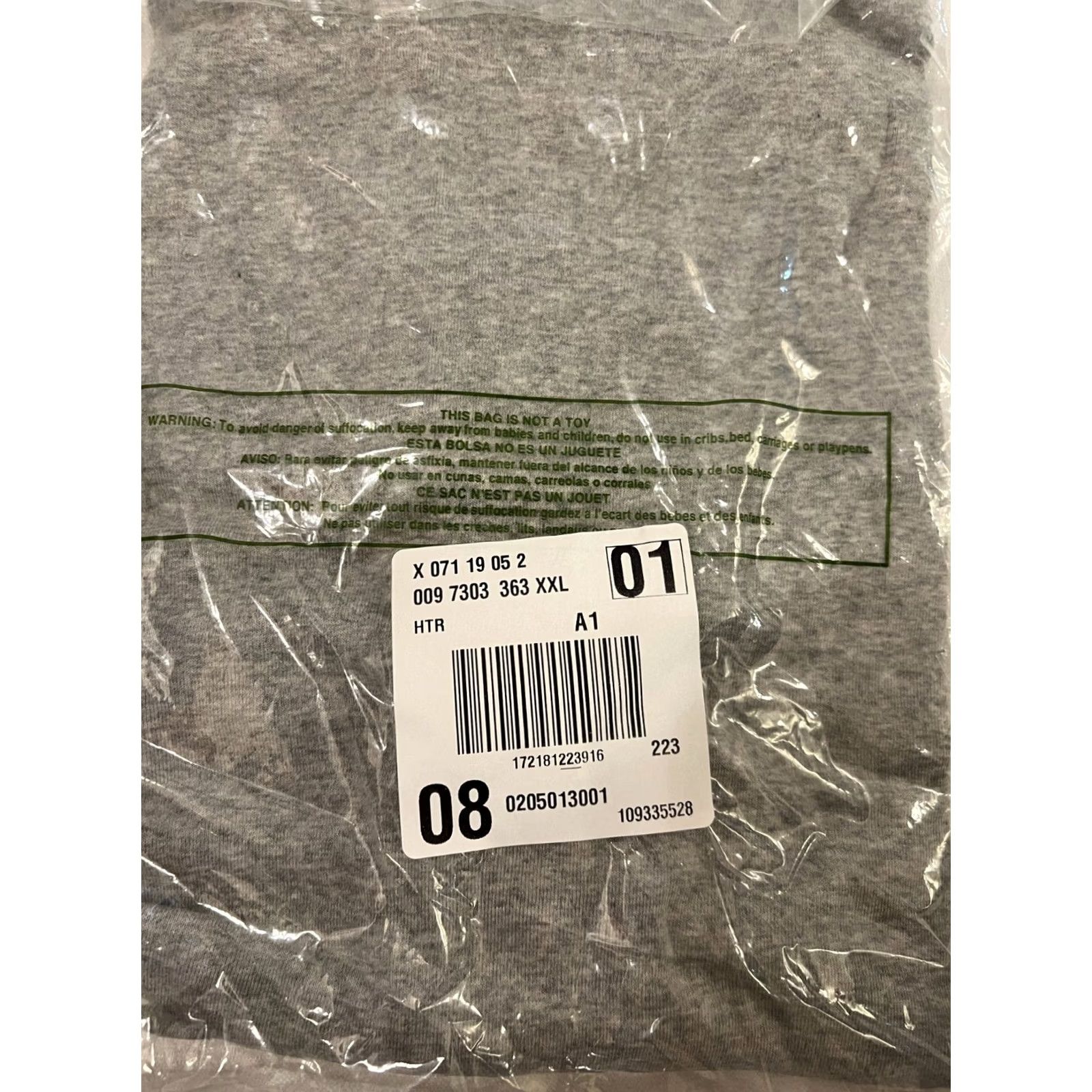 Eddie Bauer Eddie Bauer Womens T-Shirt 2XL Heather Gray Cotton Short Sleeves Crew Tee New Size XXL / US 16-18 / IT 52-54 - 3 Thumbnail