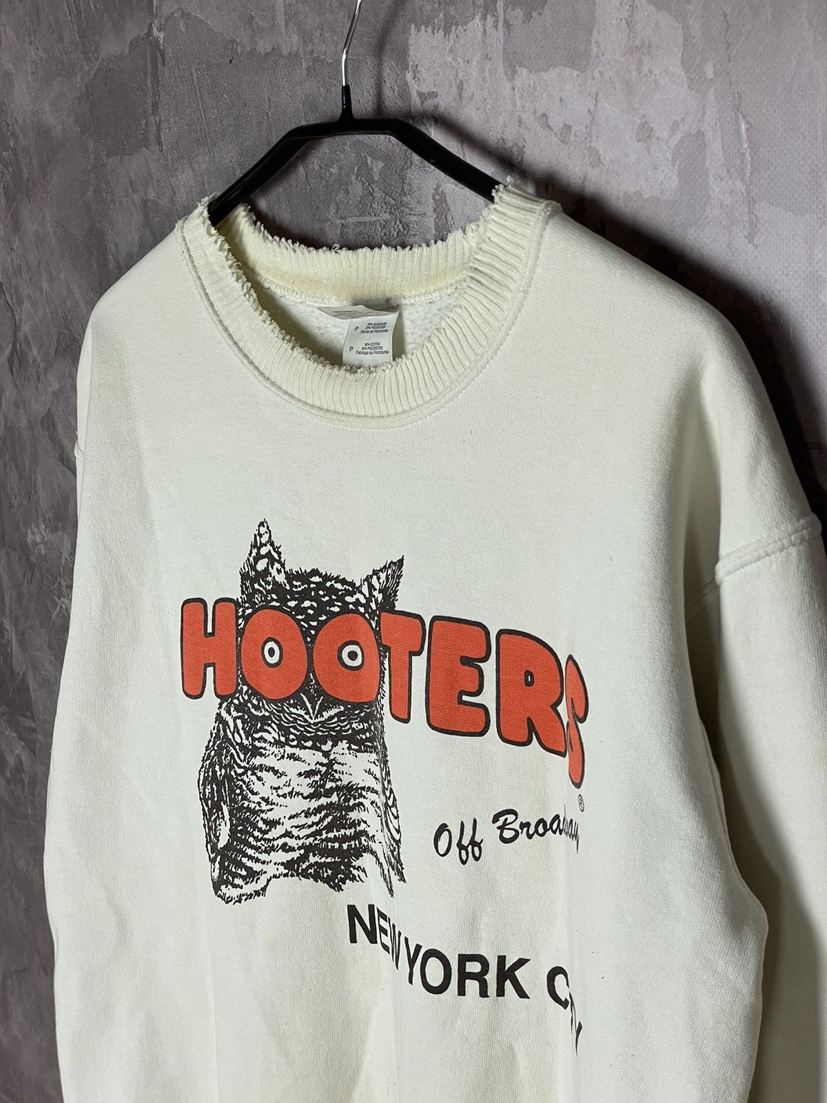 Band Tees × Vintage Vintage Hooters crewneck Size US S / EU 44-46 / 1 - 6 Thumbnail