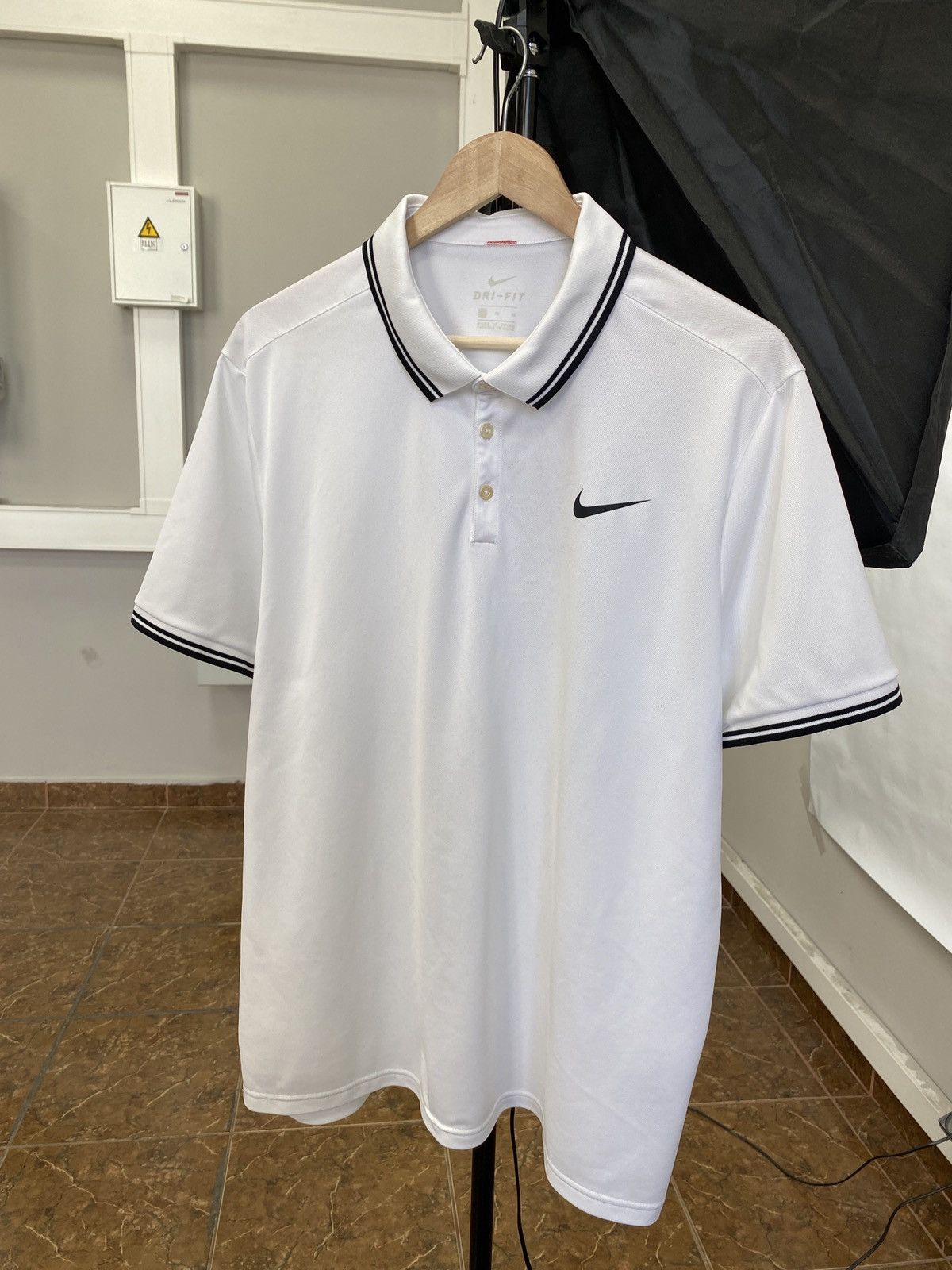 Nike × Tiger Woods 🇺🇸 Y2K Nike Golf Polo T-Shirt Rare Retro Hype Size US XL / EU 56 / 4 - 1 Thumbnail