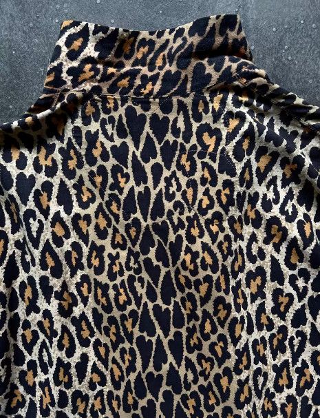 Number (N)ine Number (N)ine 2003AW “Heart Tears” Leopard Print Shirt Size US L / EU 52-54 / 3 - 3 Thumbnail