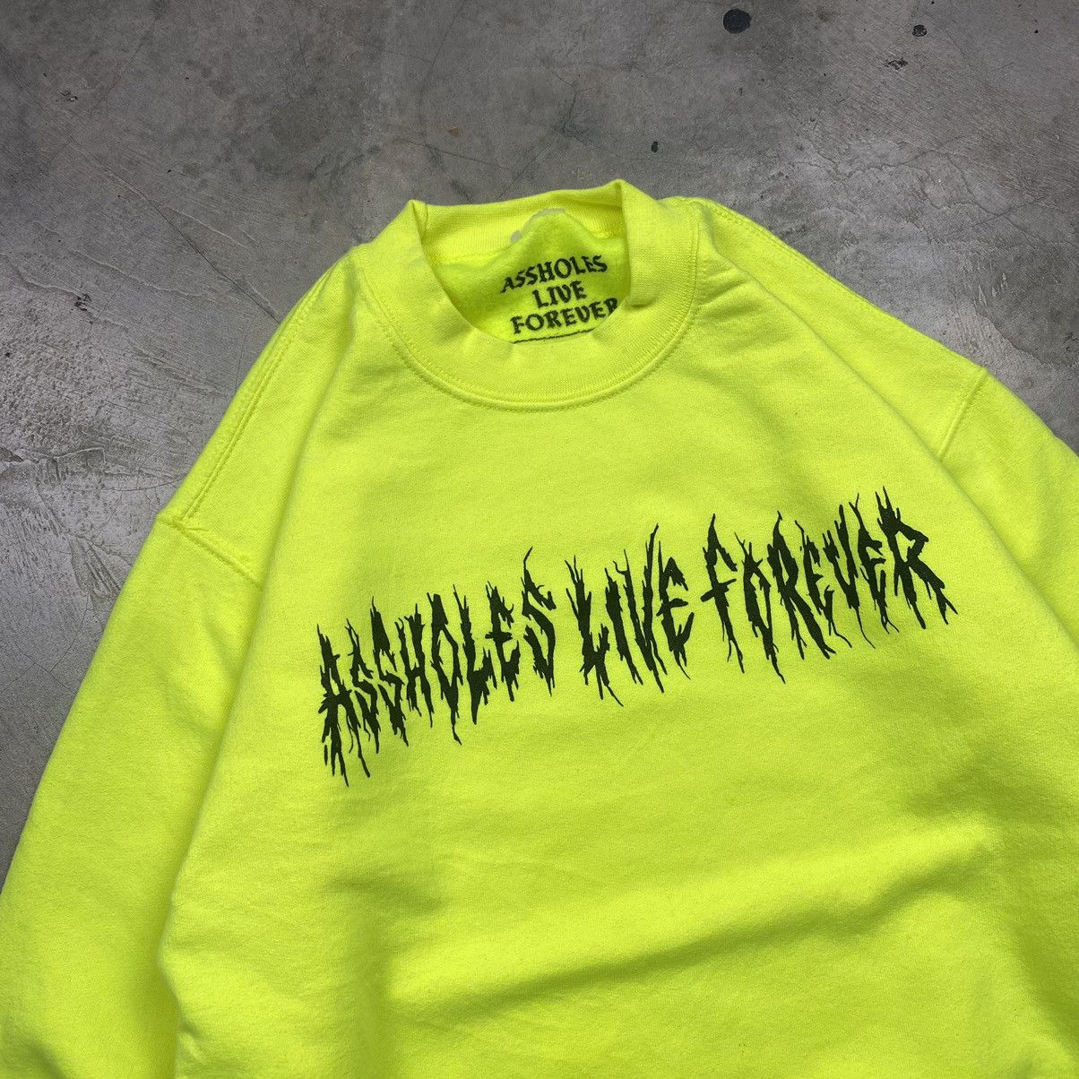 Other Assholes Live Forever Gothic Crewneck Size US S / EU 44-46 / 1 - 2 Thumbnail