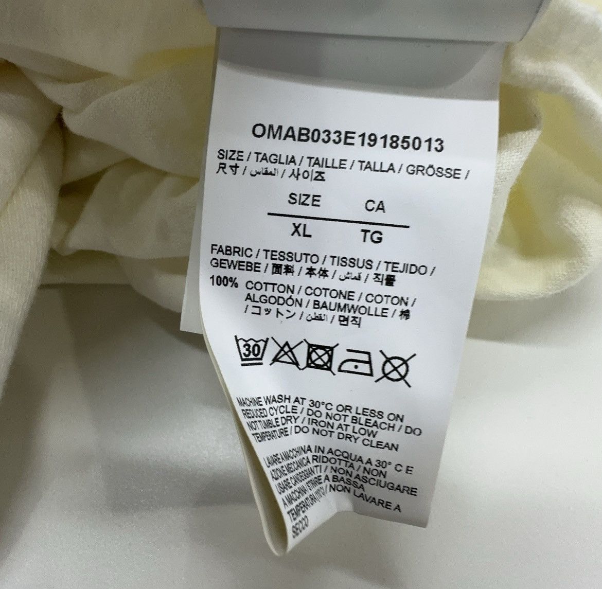 Off-White Off-White Triangle Double Sleeve Hooded Sweatshirt Size US XL / EU 56 / 4 - 4 Thumbnail