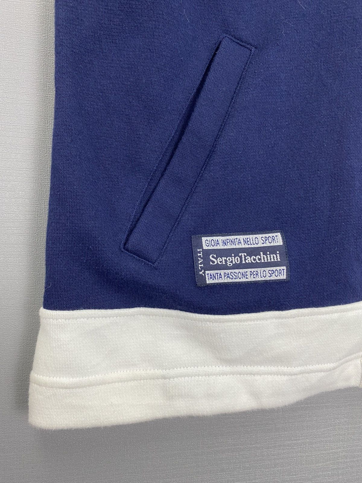 Sergio Tacchini × Vintage Vintage Sergio Tacchini Zipper Vest Size US M / EU 48-50 / 2 - 7 Thumbnail