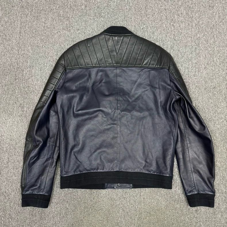Versace Versace Black motorcycle leather jacket Size US L / EU 52-54 / 3 - 2 Thumbnail
