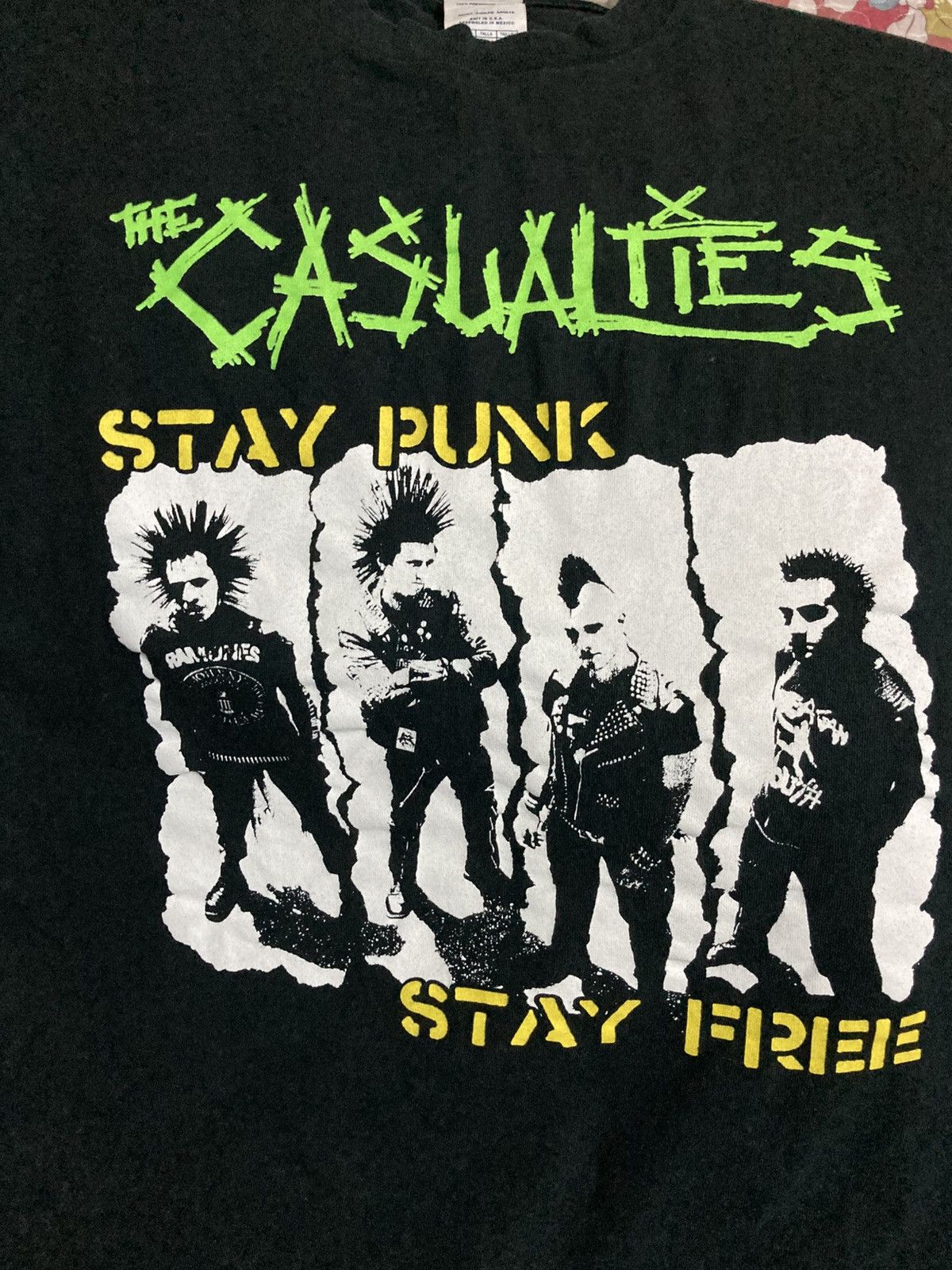 Band Tees The Casualties “Stay Punk Stay Free” Size US M / EU 48-50 / 2 - 3 Thumbnail