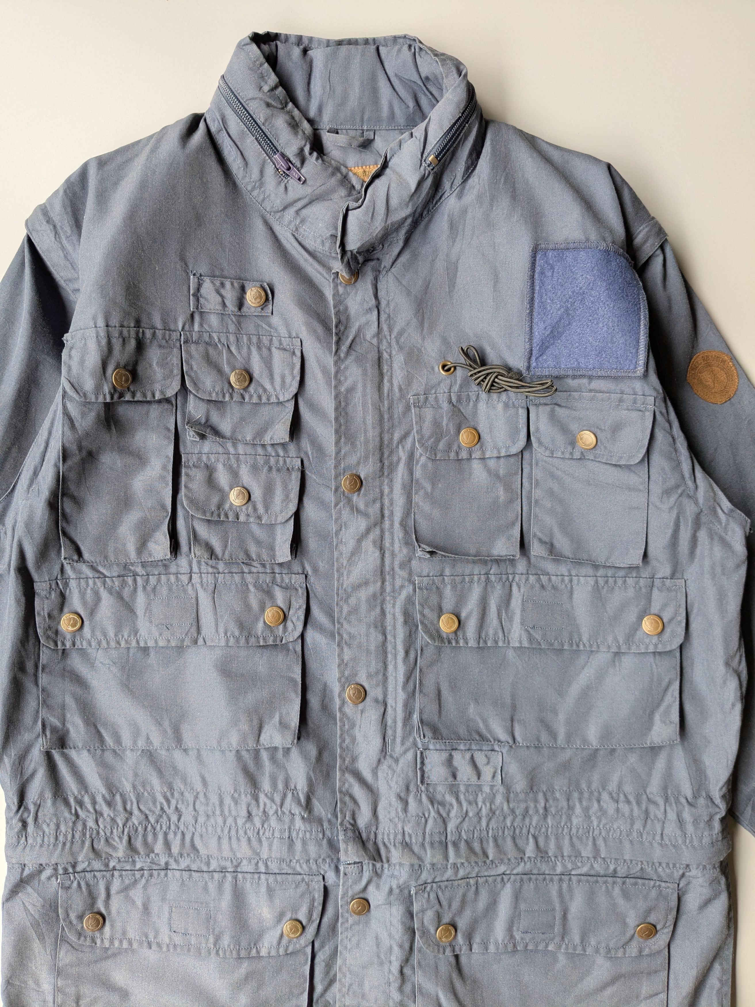 Fjallraven Fjallraven tactical 15 pocket outdoor jacket navy blue Size US M / EU 48-50 / 2 - 4 Thumbnail