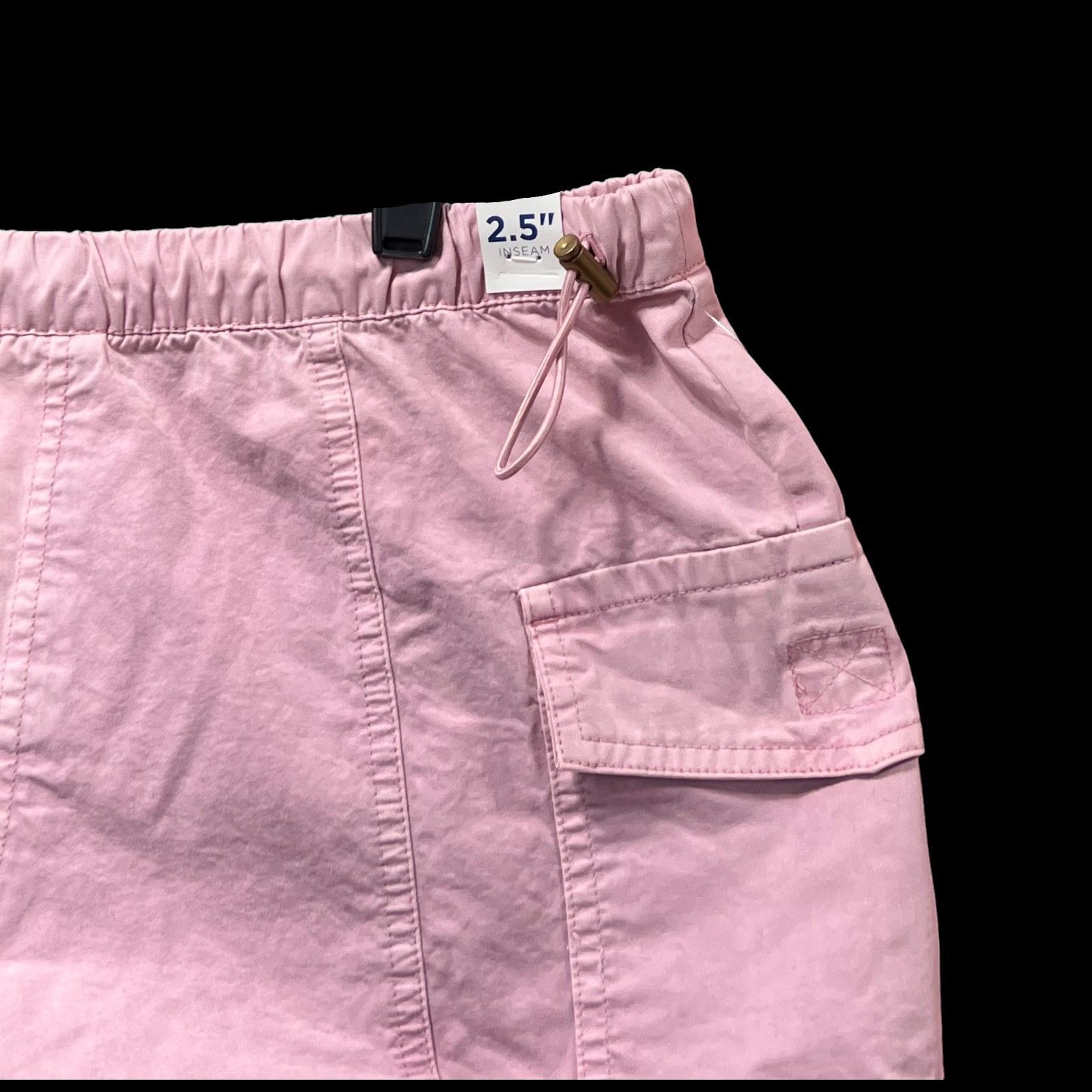 Arizona Jean Co. Arizona - Women's Low Rise Pull-On Short Juniors - Pink - Me Size 34" / US 12 / IT 48 - 14 Thumbnail