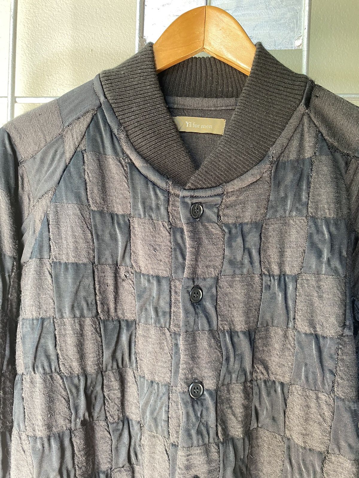 Y's for Men Y's for men Black and Brown Checkered Jacket Size US M / EU 48-50 / 2 - 3 Thumbnail