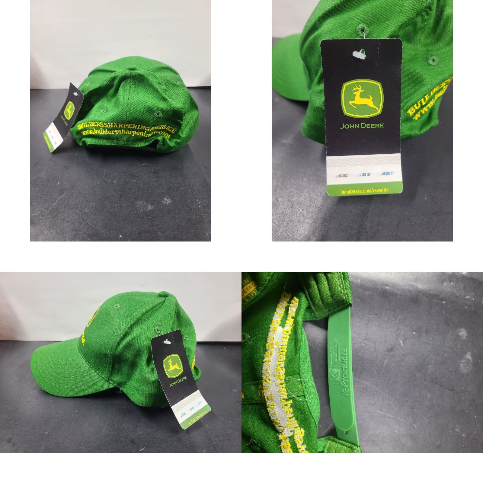 John Deere John Deere Hat Snapback Concap Green Yellow NWT NEW Size ONE SIZE - 8 Thumbnail