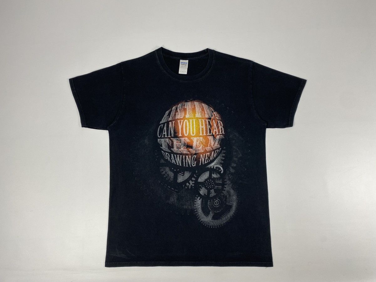 Band Tees 2014 The War Of The World Jeff Wayne Final Arena Tour Tee Size US L / EU 52-54 / 3 - 3 Thumbnail