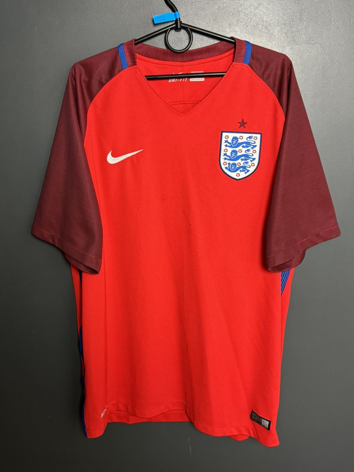 Nike England National Team 17/18 Away Football Soccer Jersey Size US XL / EU 56 / 4 - 1 Thumbnail