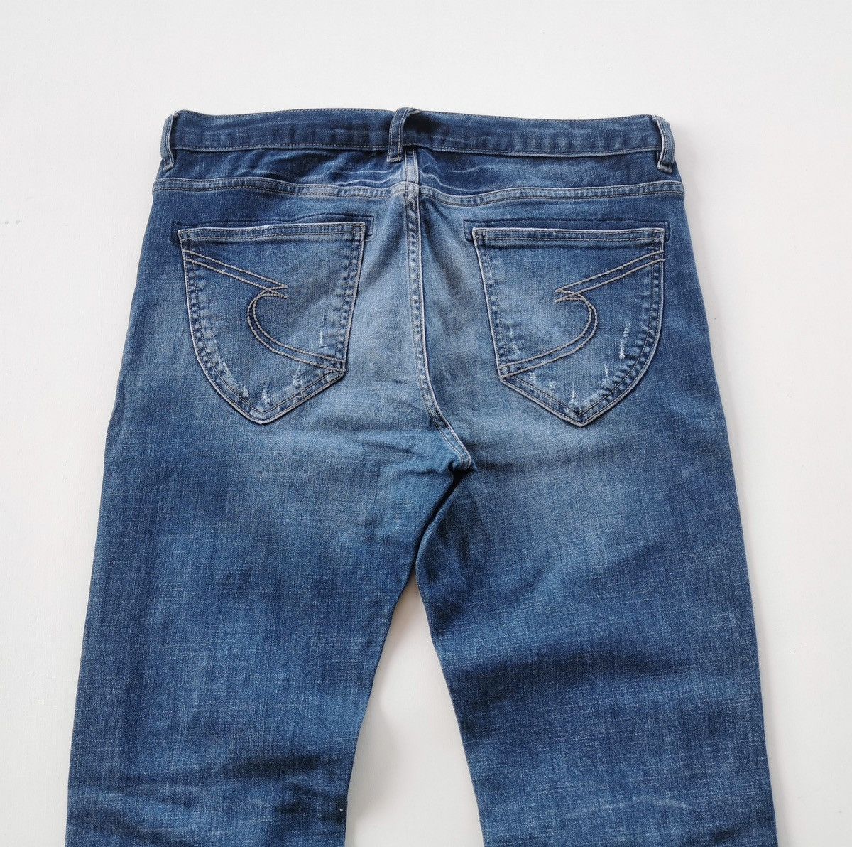 In The Attic Thrashed Semantic Design Jeans Size US 33 - 3 Thumbnail