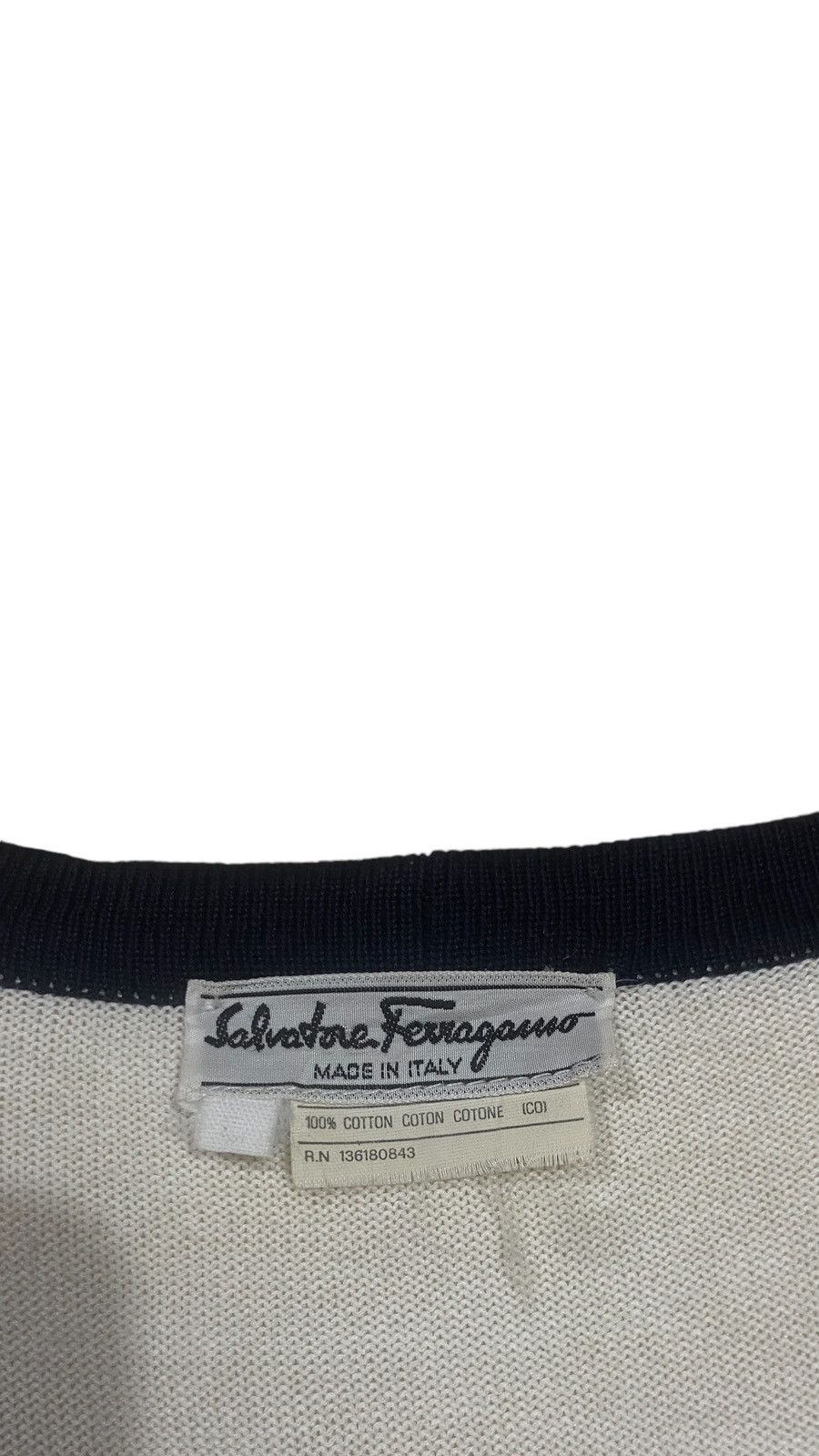 Salvatore Ferragamo Salvatore Ferragamo Cardigan Short Sleeve Size L / US 10 / IT 46 - 5 Thumbnail