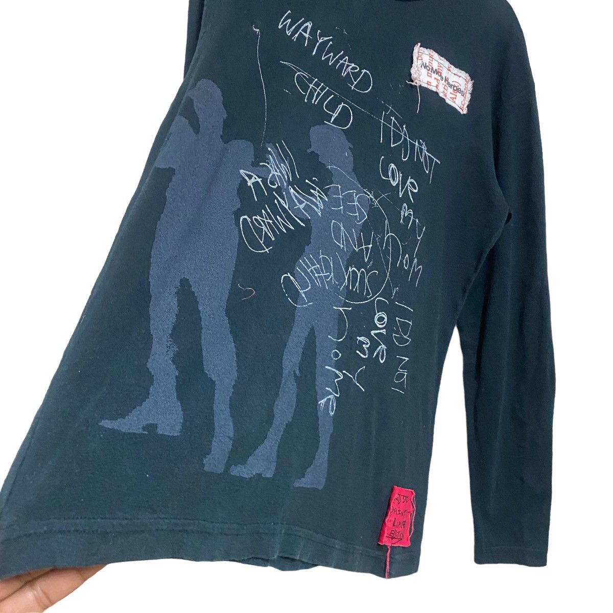 Vintage Vintage Keanan Duffty Shirt Longsleeve 'No More Heroes' Size US M / EU 48-50 / 2 - 3 Thumbnail