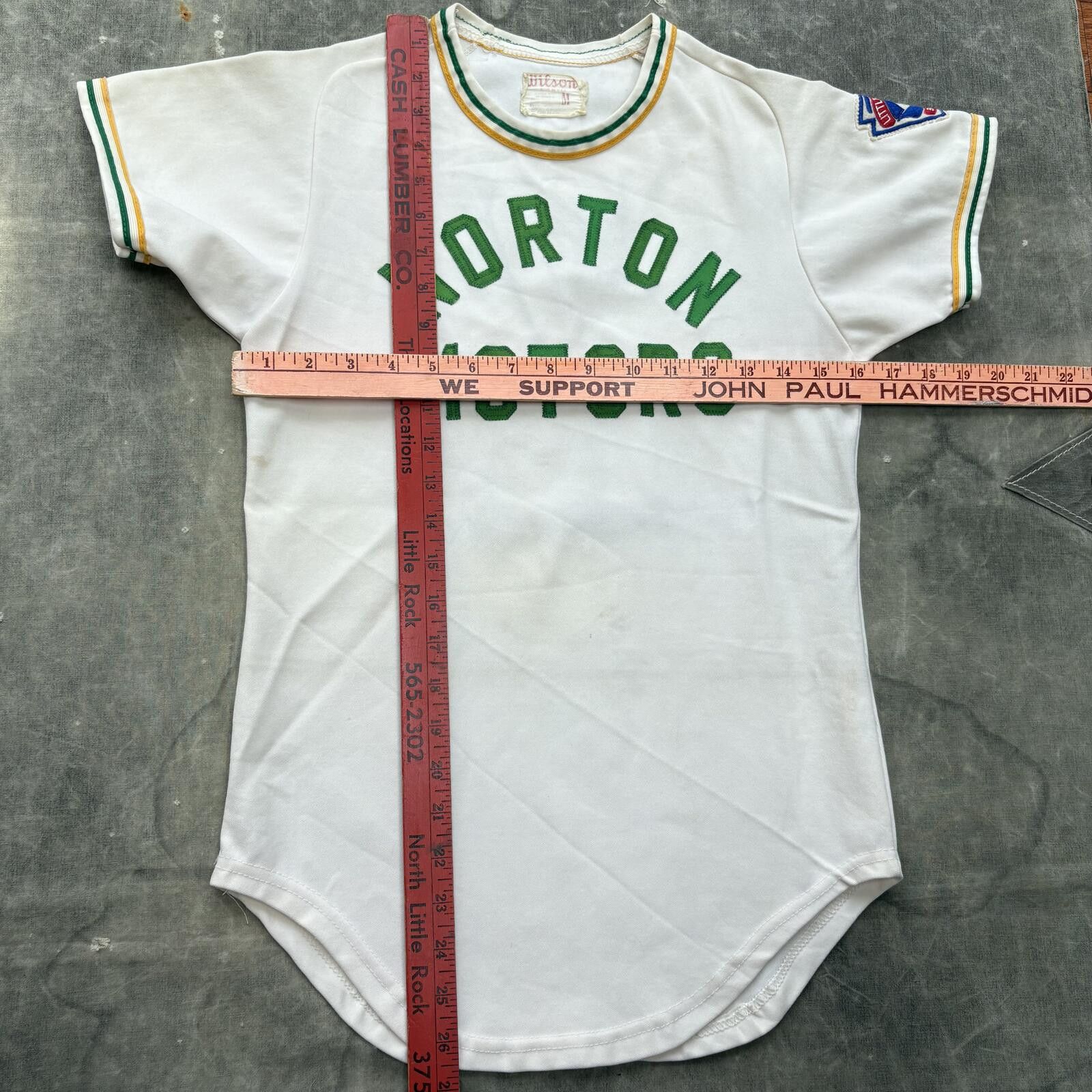 Wilson Vintage 60s Wilson Norton Motorcycles #7 Baseball Jersey Size US S / EU 44-46 / 1 - 4 Thumbnail