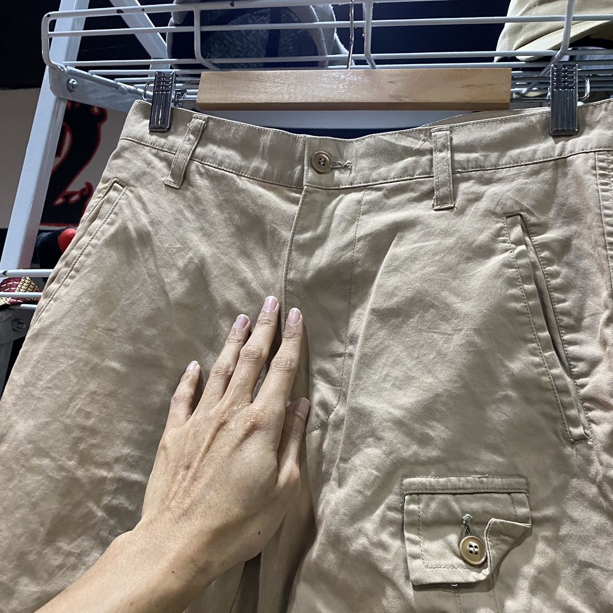 CABANE de ZUCCa × Designer Cabane de Zucca Parachute Cargo Tactical Pants Size US 28 / EU 44 - 10 Thumbnail