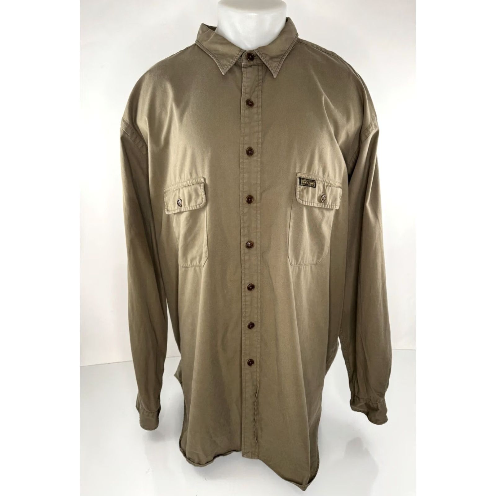 Polo Ralph Lauren Polo Ralph Lauren - Mens 4XL Work Field Ranch Shirt Size US XXL / EU 58 / 5 - 2 Thumbnail