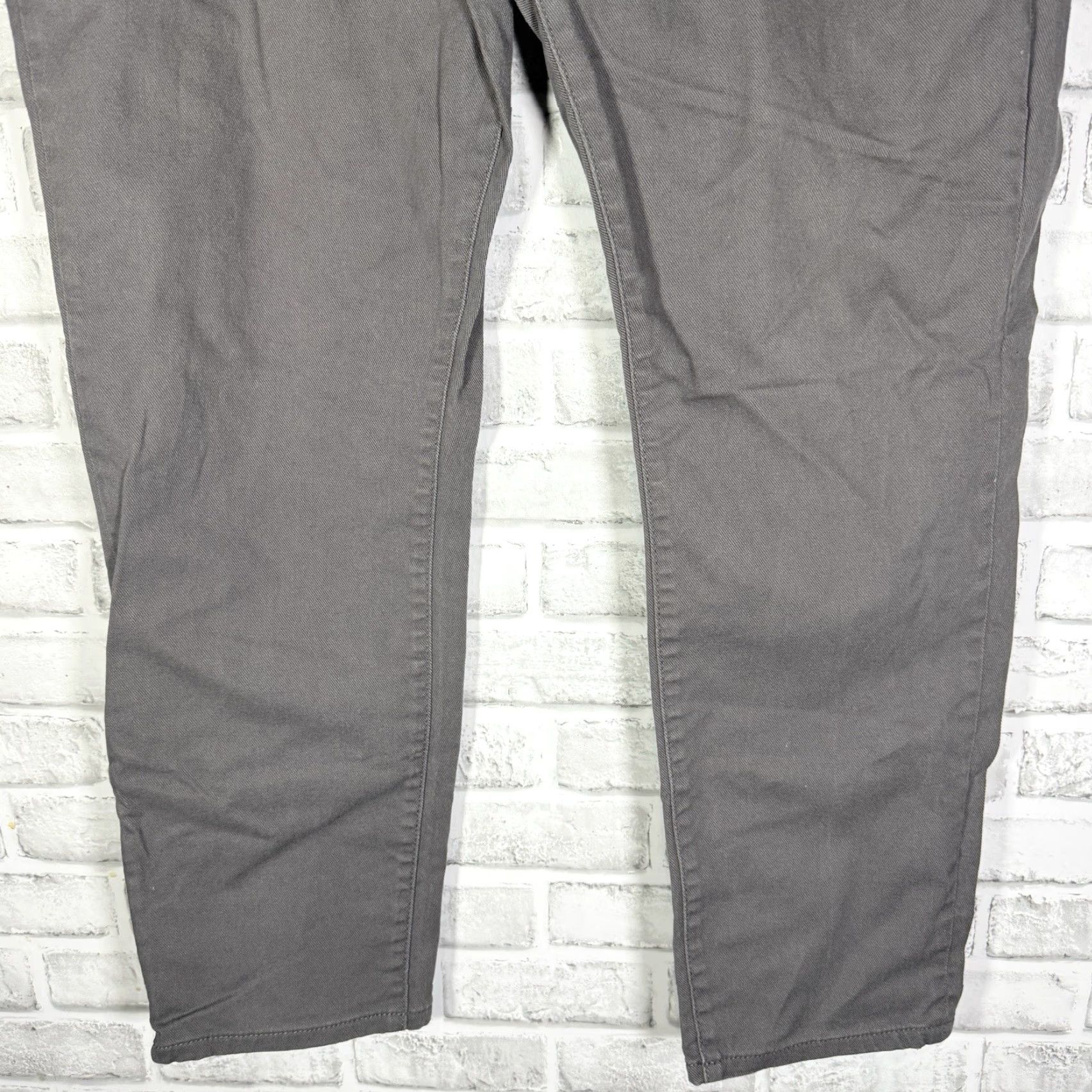 Vintage Ash & Erie Jeans Adult 36x28 Gray Cotton Blend Mens Size US 36 / EU 52 - 3 Thumbnail
