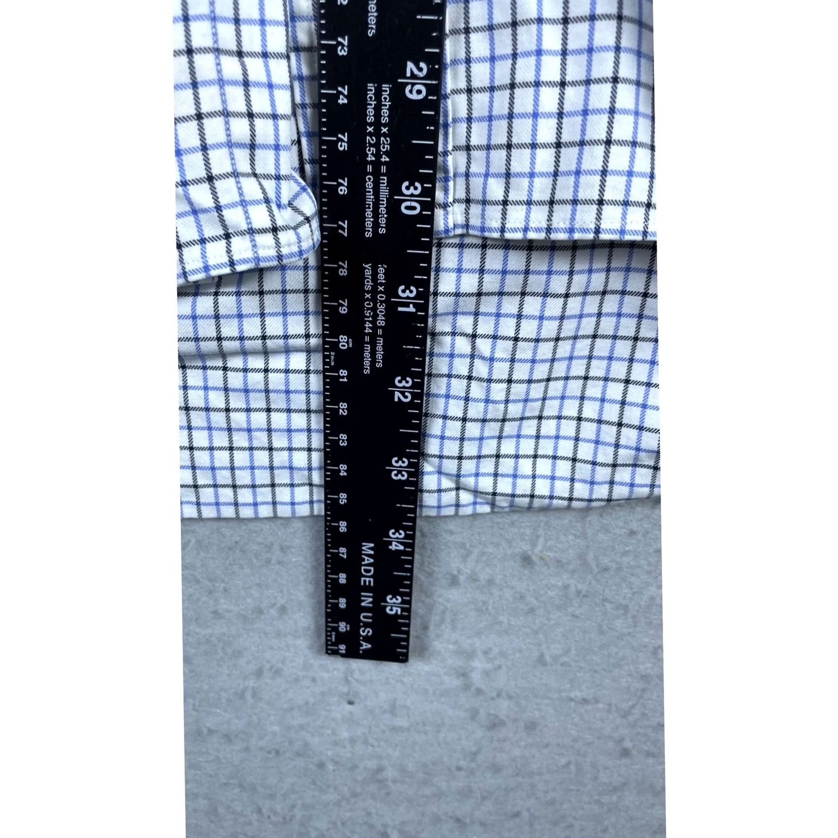 Ralph Lauren Ralph Lauren Shirt Mens XL Blue White Check Classic Fit Button Down Size US XL / EU 56 / 4 - 4 Thumbnail