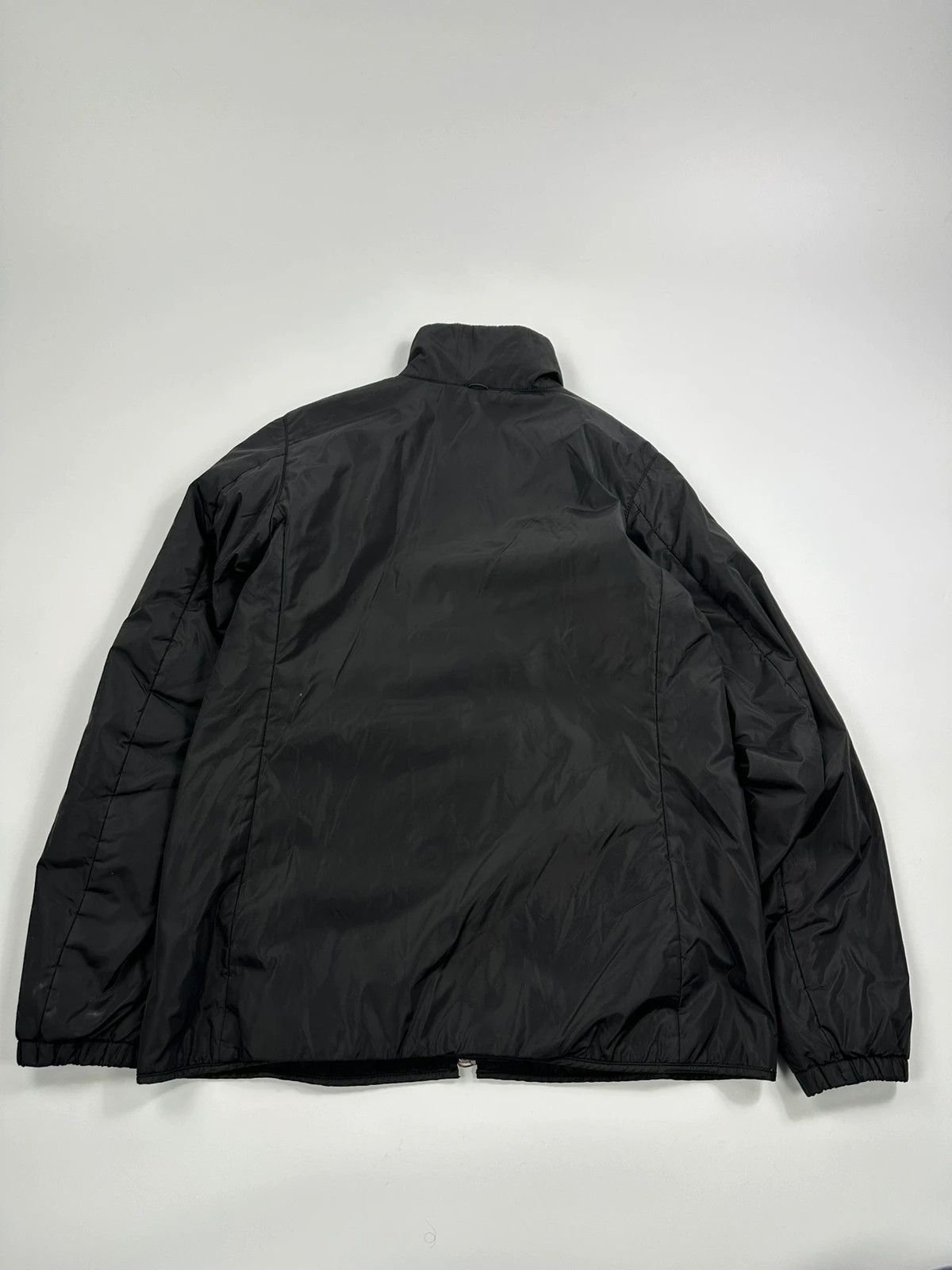 Prada Prada Sport FW2002 Black Padded Nylon Jacket Double Zip Size US S / EU 44-46 / 1 - 6 Thumbnail