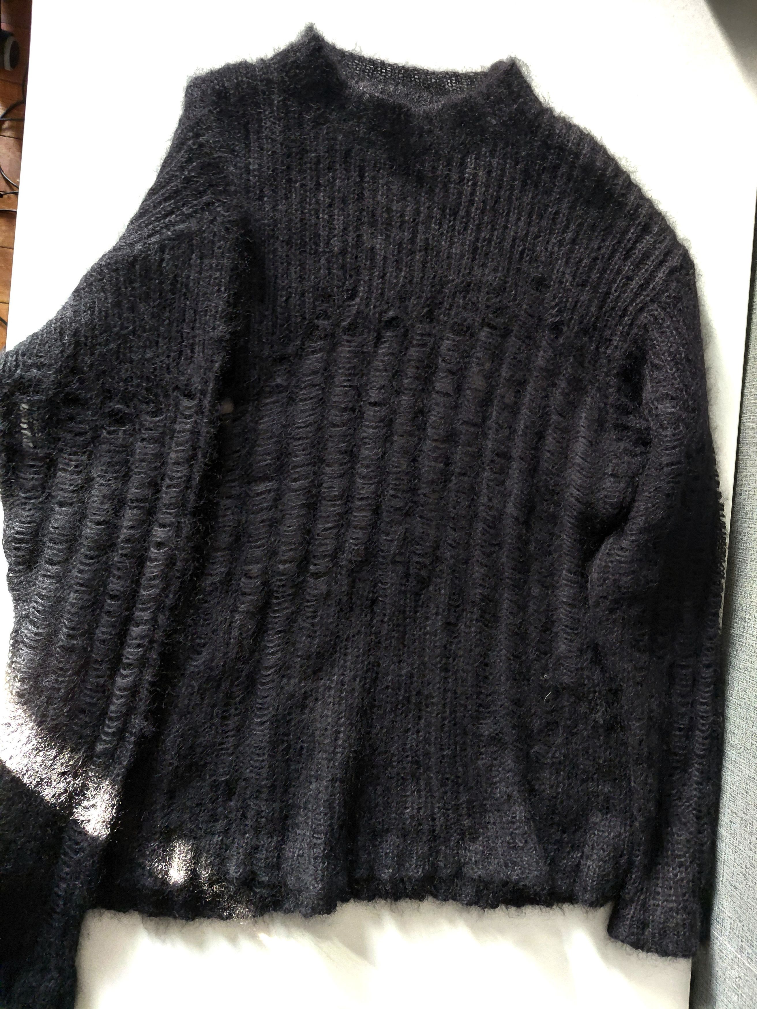 Ann Demeulemeester Ann Demeulemeester distressed knit Size US S / EU 44-46 / 1 - 1 Thumbnail