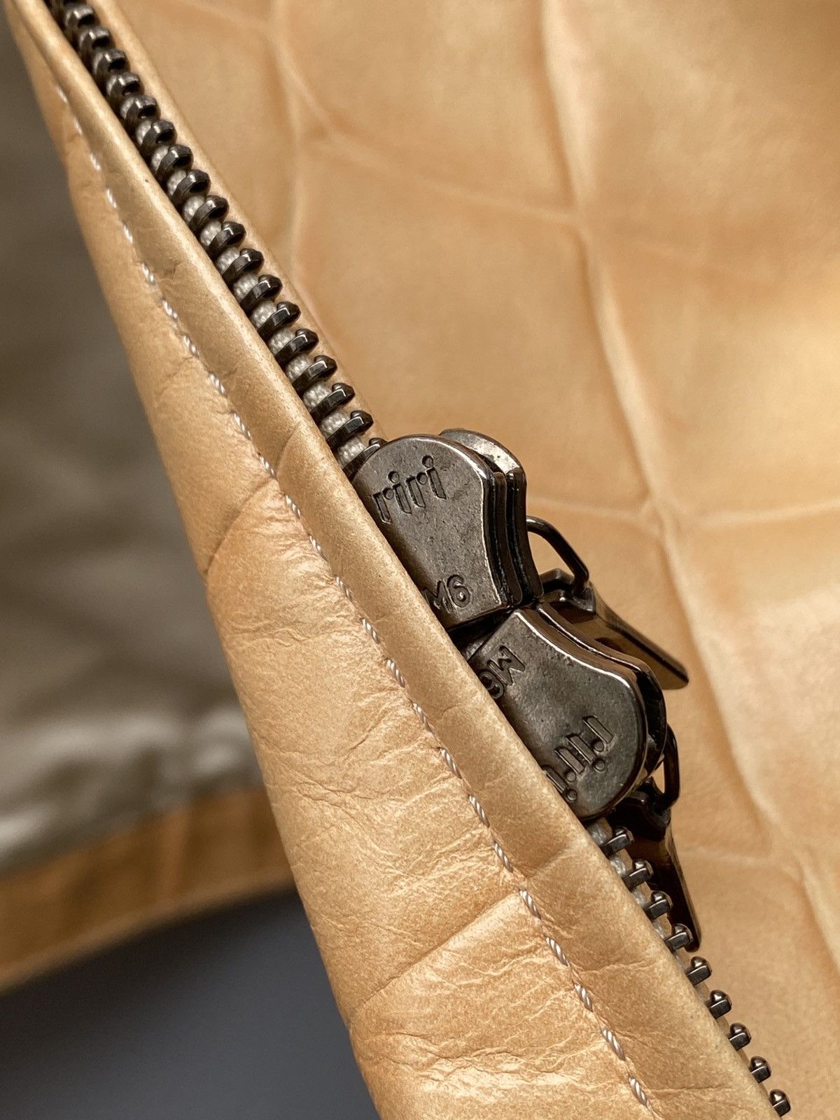 KEITAMARUYAMA 2000s Embossed Croc Effect - Leather Trucker Jacket Size S / US 4 / IT 40 - 17 Thumbnail
