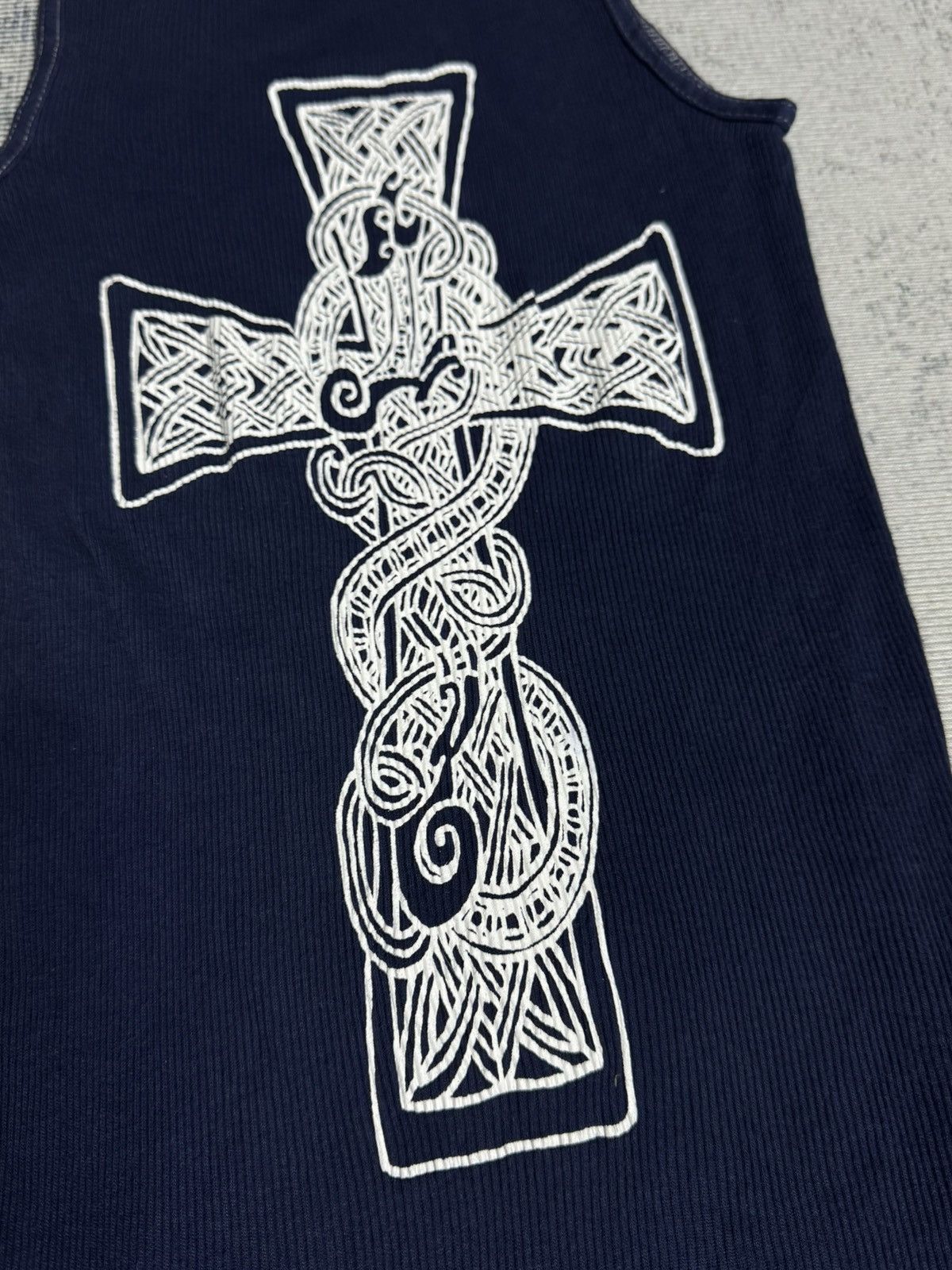 Chrome Hearts VINTAGE! RARE! CELTIC CROSS TANK Size US S / EU 44-46 / 1 - 5 Thumbnail