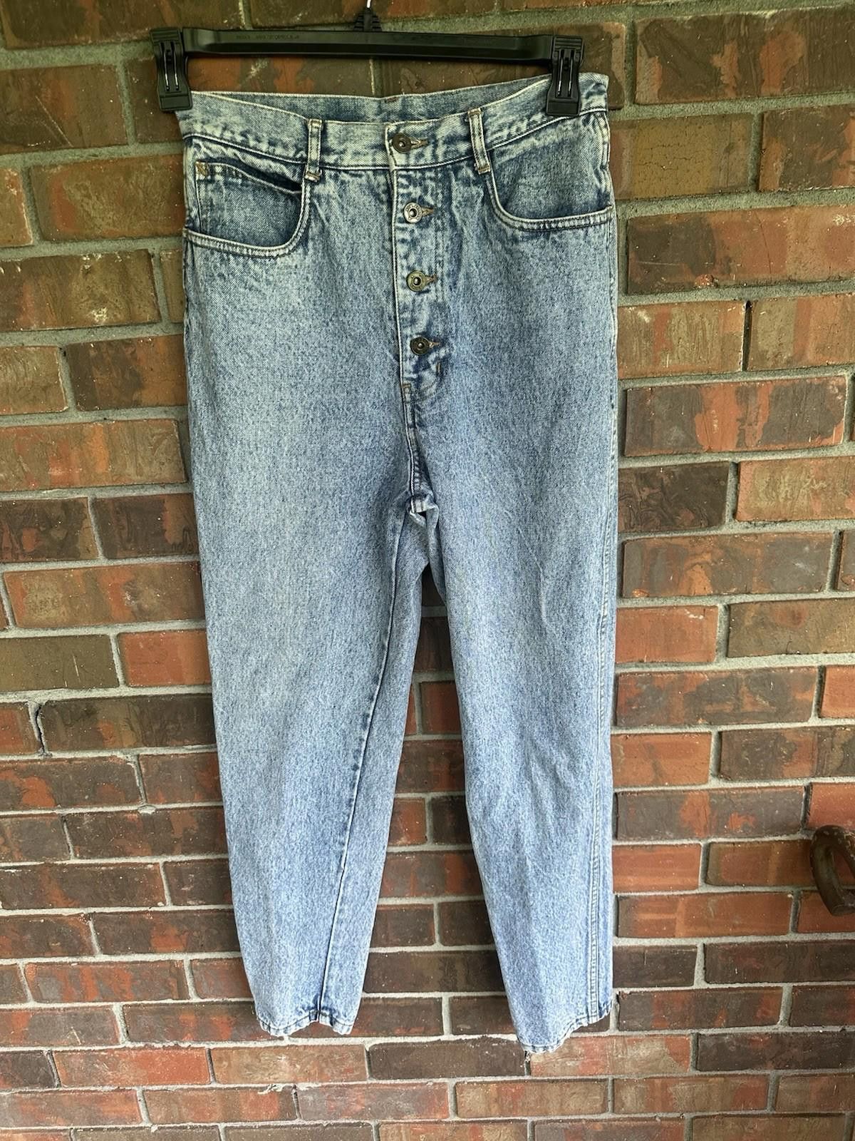 Riot Society Women's Vintage Jeans Stonewash 80s Size 2 Light wash Rio Size 26" / US 2 / IT 38 - 3 Thumbnail