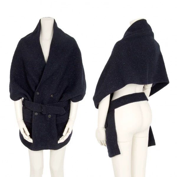 Comme des Garcons Comme Des Garcons Cyan Retro Shawl Design Vest Top Size S / US 4 / IT 40 - 1 Thumbnail