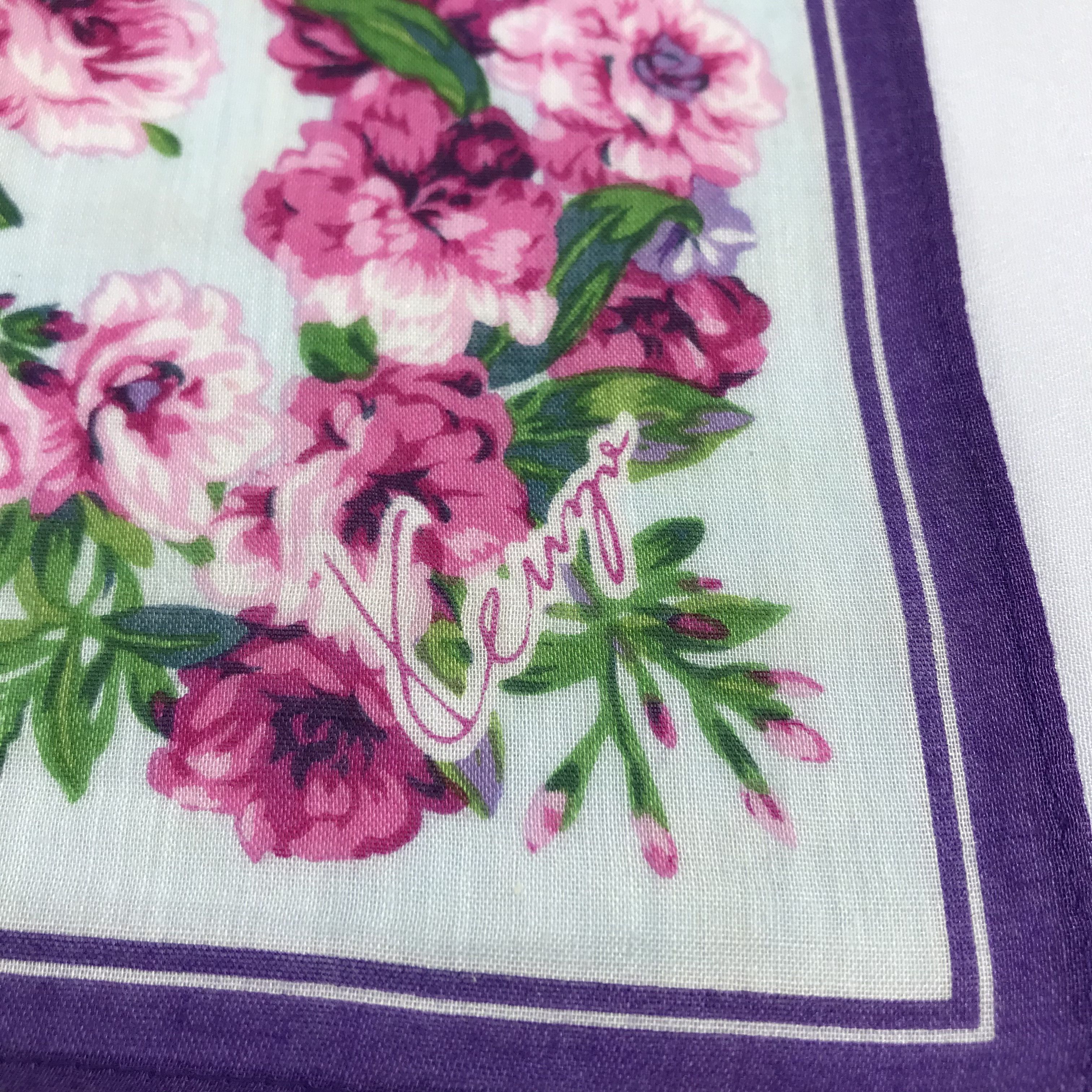 Kenzo Kenzo Floral Handkerchief Neckerchief Bandana H1072 Size ONE SIZE - 3 Thumbnail