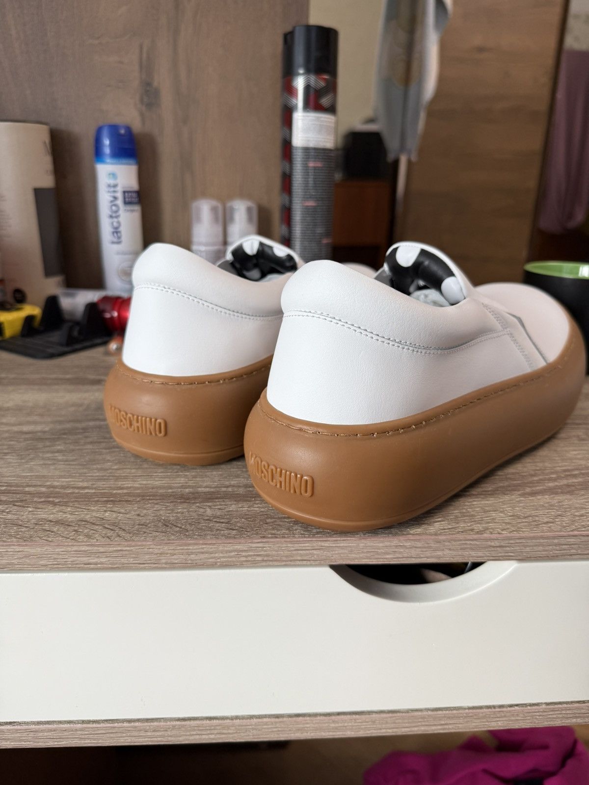 Moschino Moschino oversized-sole trainers Size US 11 / EU 44 - 5 Thumbnail