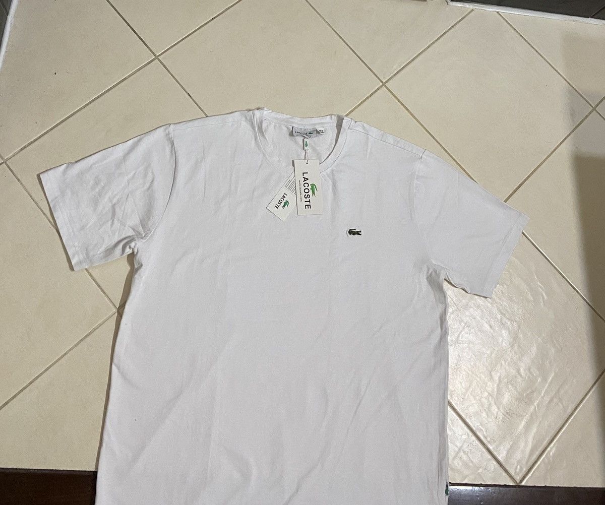 Lacoste Lacoste White T-Shirt Regular Fit XL Brand New With Tags Size US XL / EU 56 / 4 - 2 Thumbnail