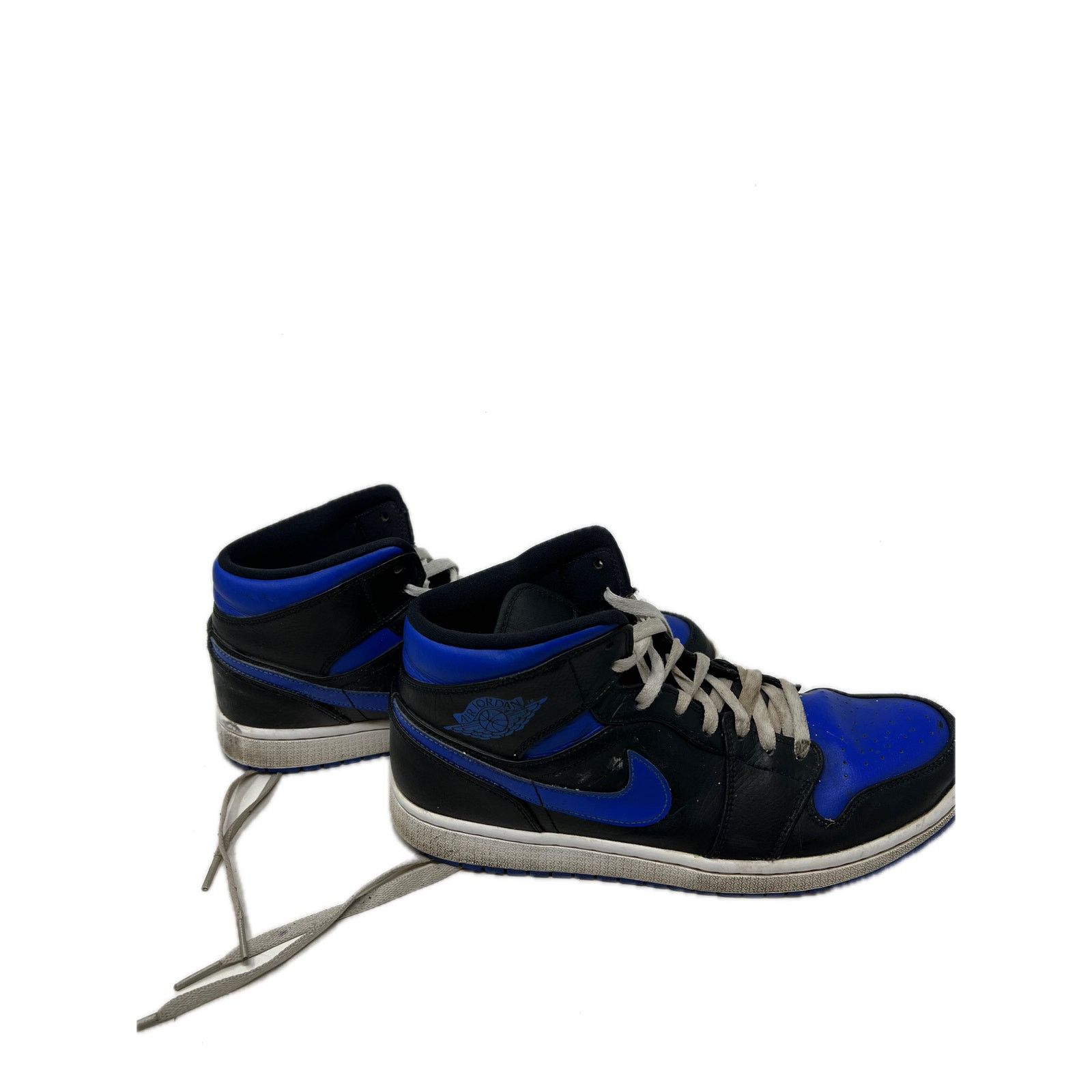 Nike Jordan 1 Mid Royal 2020 Mens 11.5 Size US 11.5 / EU 44-45 - 3 Thumbnail