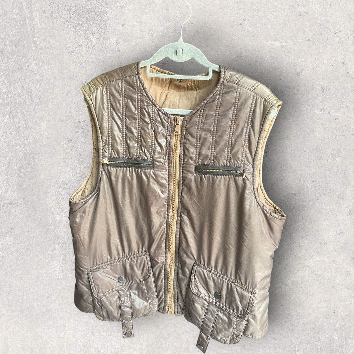 Dolce & Gabbana AW04 2 in 1 Modular High Neck Down Vest Jacket Size US M / EU 48-50 / 2 - 9 Thumbnail