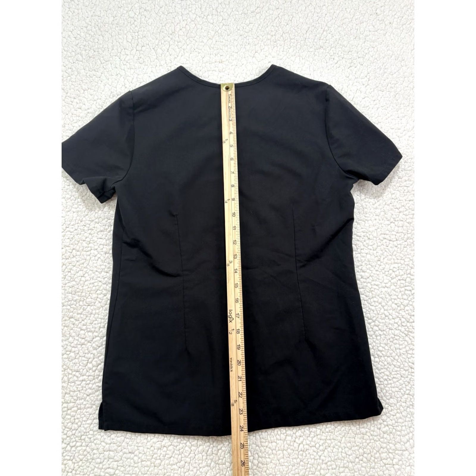 Vintage FIGS Technical Collection Casma Style FW1100 Scrub Top Womens XS Black Size XS / US 0-2 / IT 36-38 - 5 Thumbnail