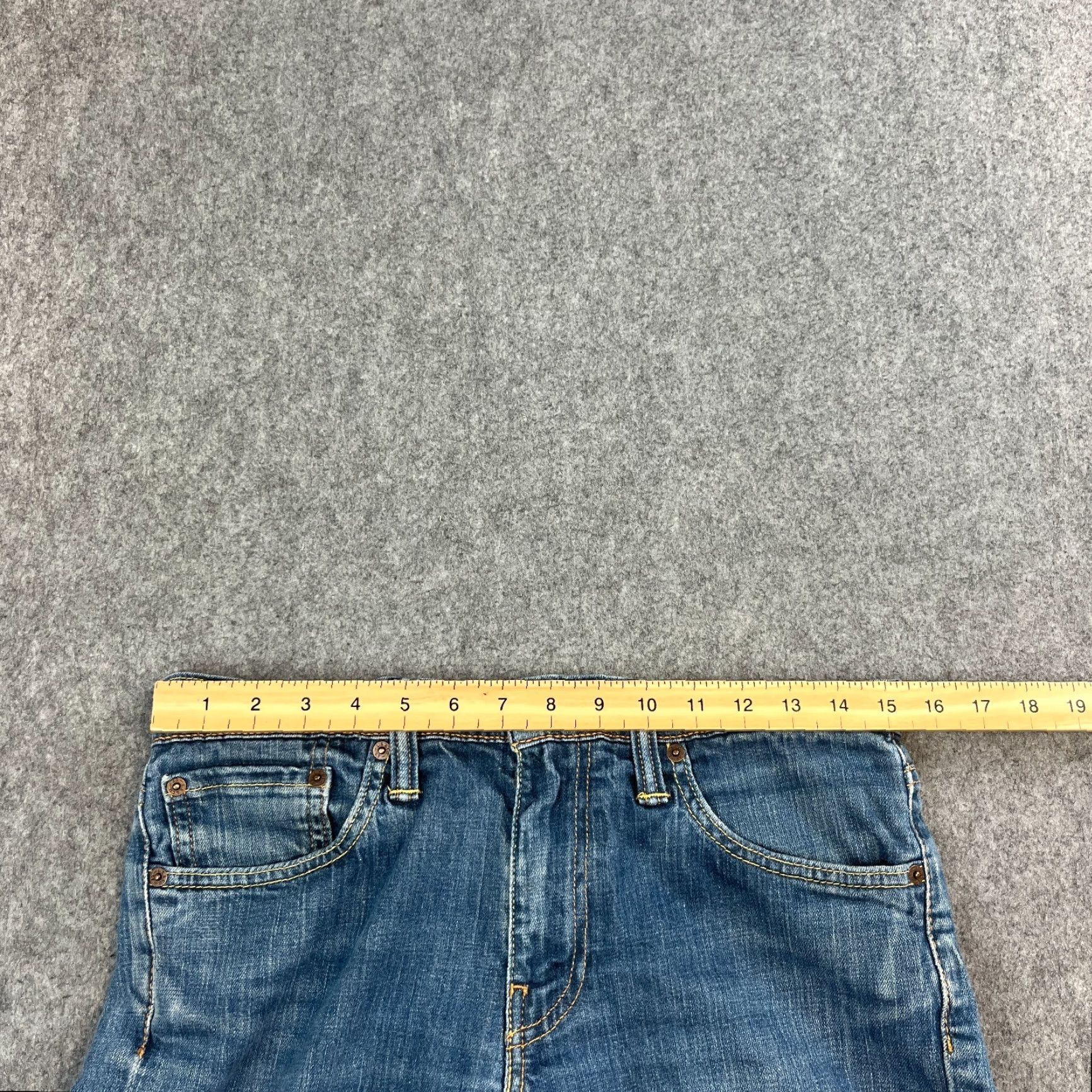 Levi's Levi's Jeans 511 Slim Tapered Denim Zip Fly 30 Regular Men Dark Blue 5-Pocket Size US 30 / EU 46 - 6 Thumbnail