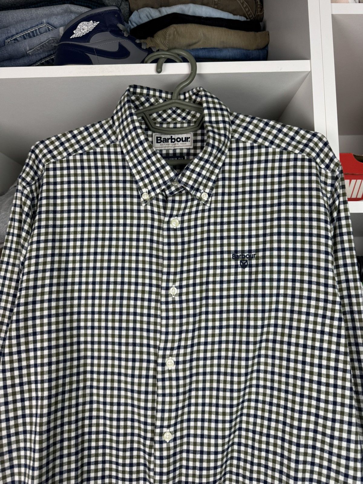 Barbour Barbour Finkle Tailored Gingham Shirt Mens Size US M / EU 48-50 / 2 - 2 Thumbnail