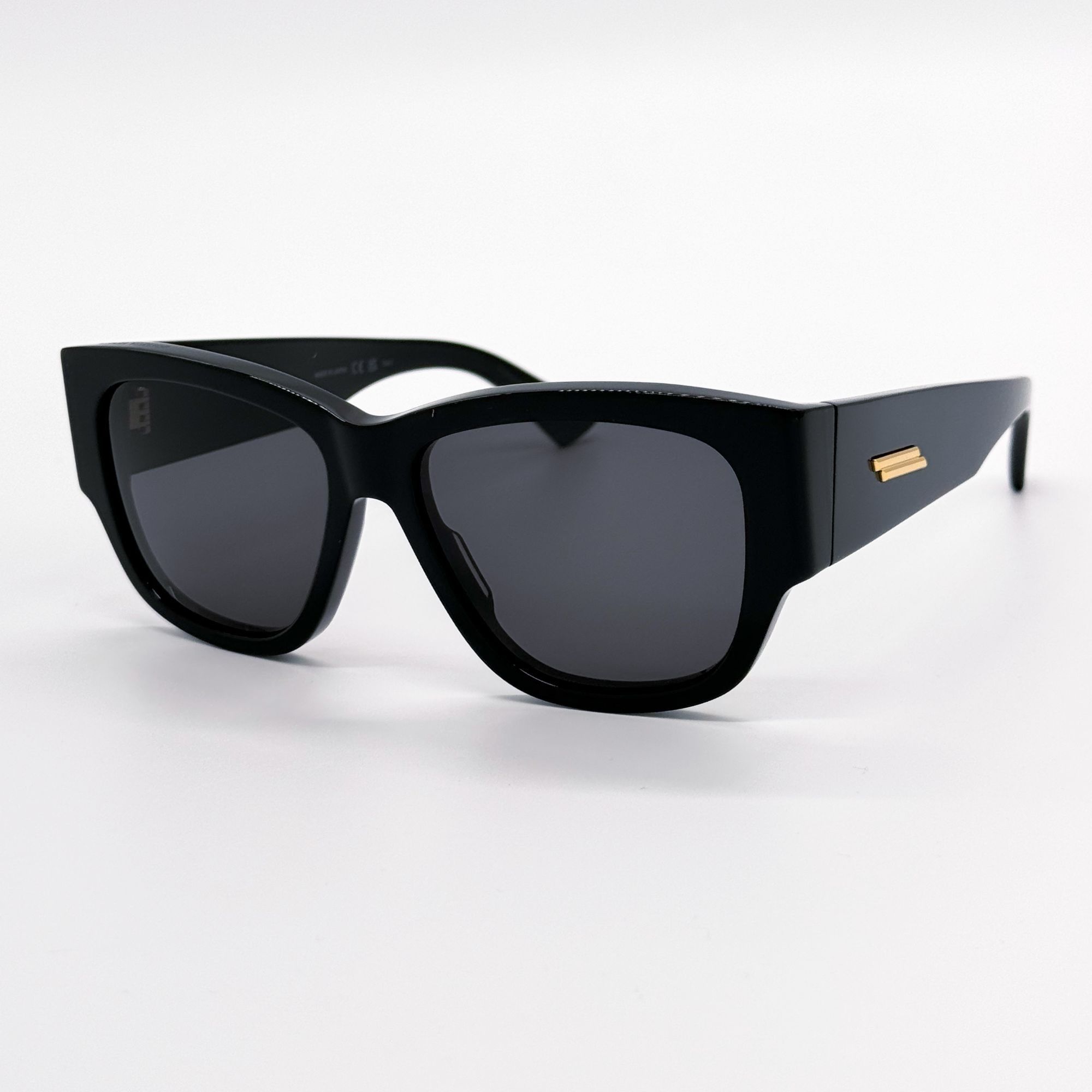 Bottega Veneta NEW BOTTEGA VENETA BV1026S 001 BLACK UNISEX SUNGLASSES BOTTE Size ONE SIZE - 3 Thumbnail