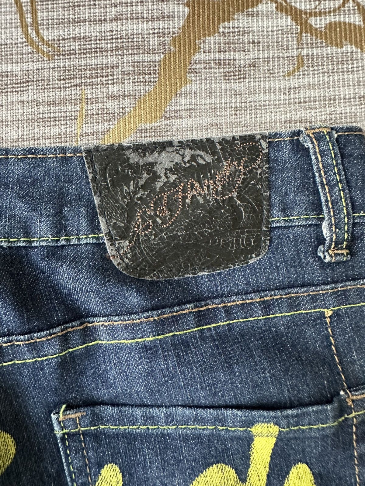 Ed Hardy Ed Hardy By Christian Audigier Low Rise Jeans Size US 29 - 17 Thumbnail
