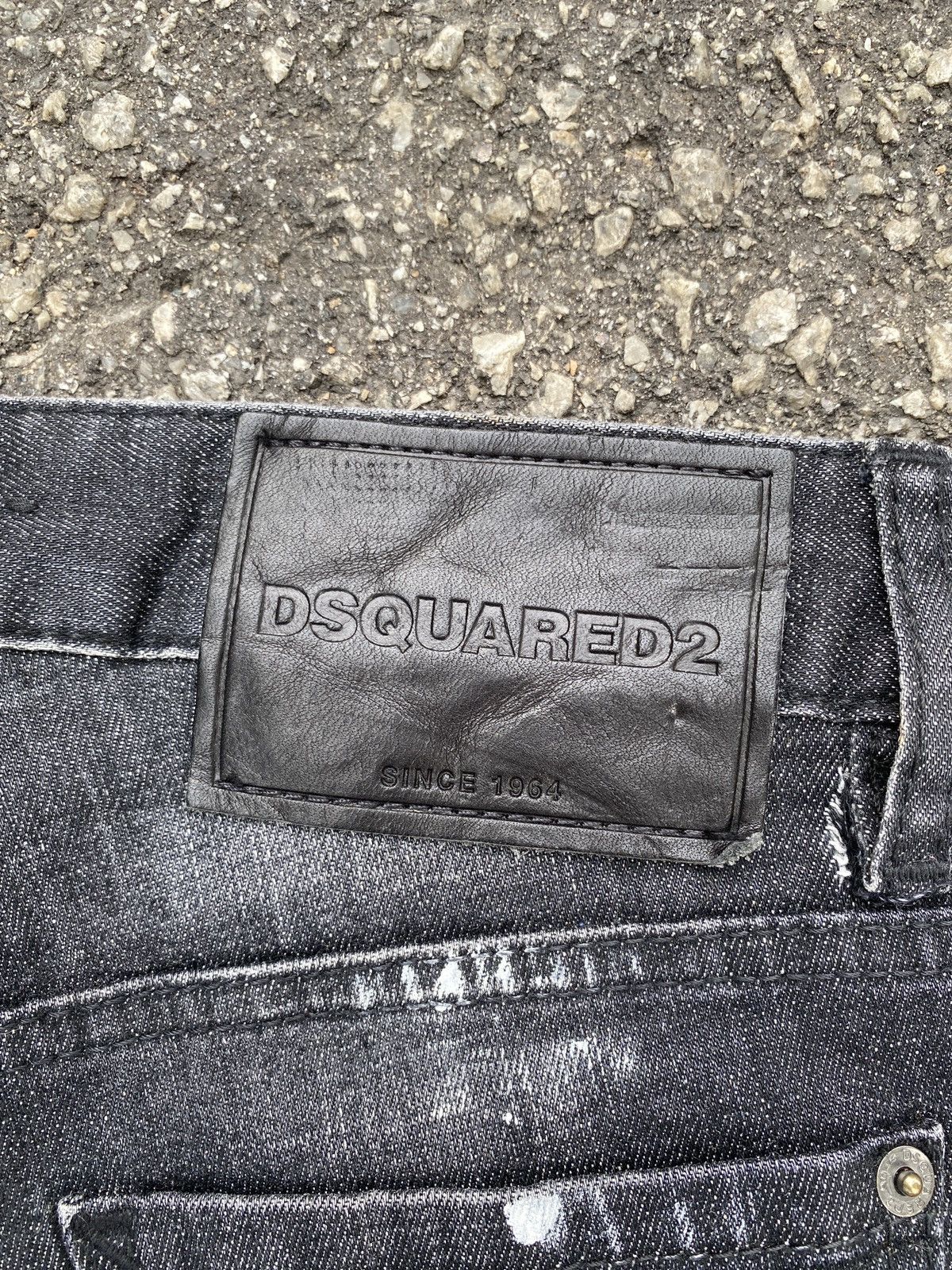 Dsquared2 Dsquared2 Splatter Distressed Design Skinny Jeans Size US 30 / EU 46 - 15 Thumbnail