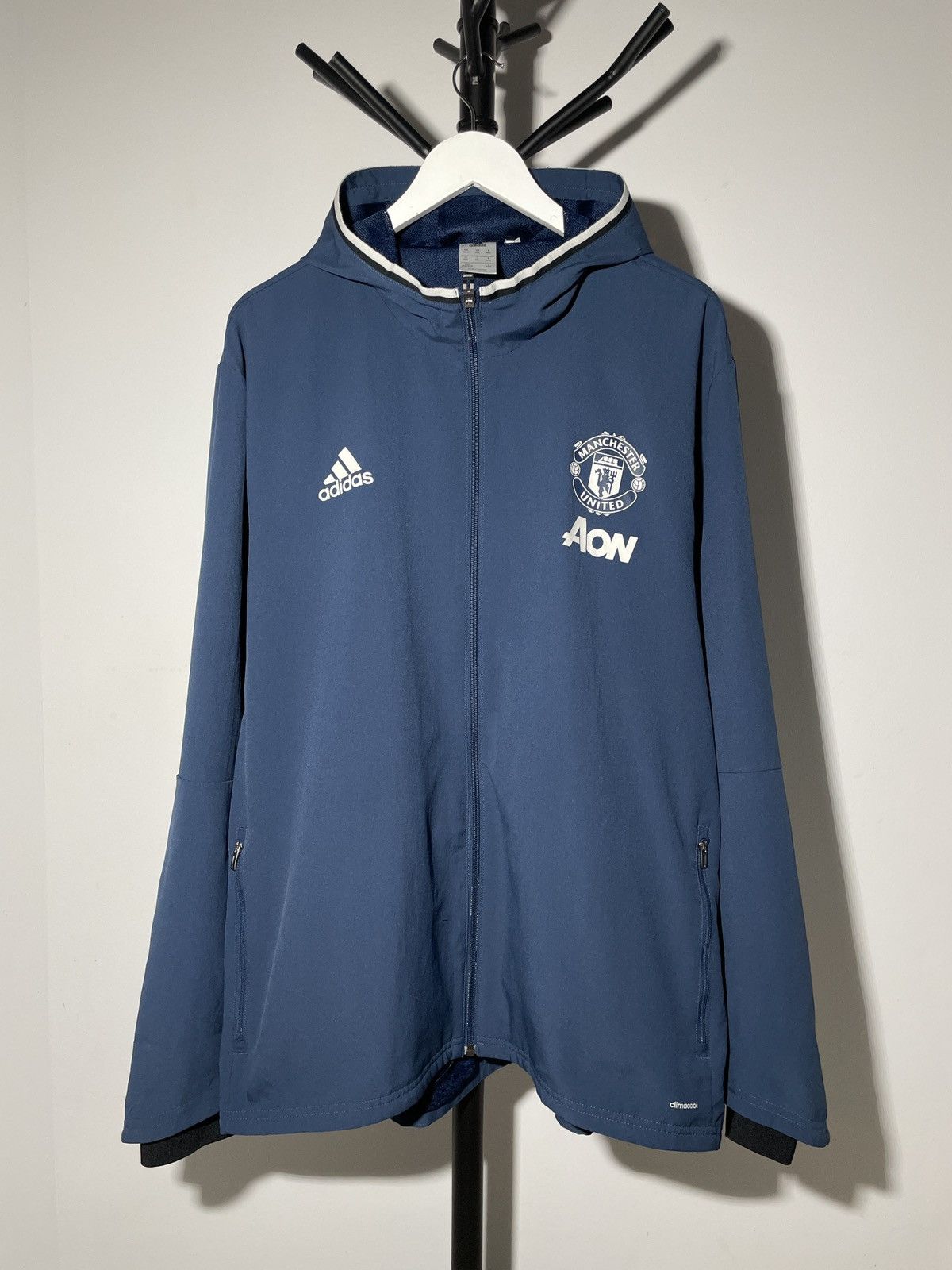 Adidas Adidas Manchester United Training Top Jacket Size US XXL / EU 58 / 5 - 1 Thumbnail