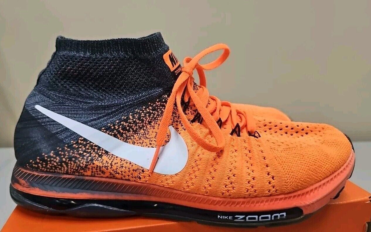 Nike Nike Air Zoom All Out Flyknit Total Orange 2016 Size 9.5 Size US 9.5 / EU 42-43 - 3 Thumbnail