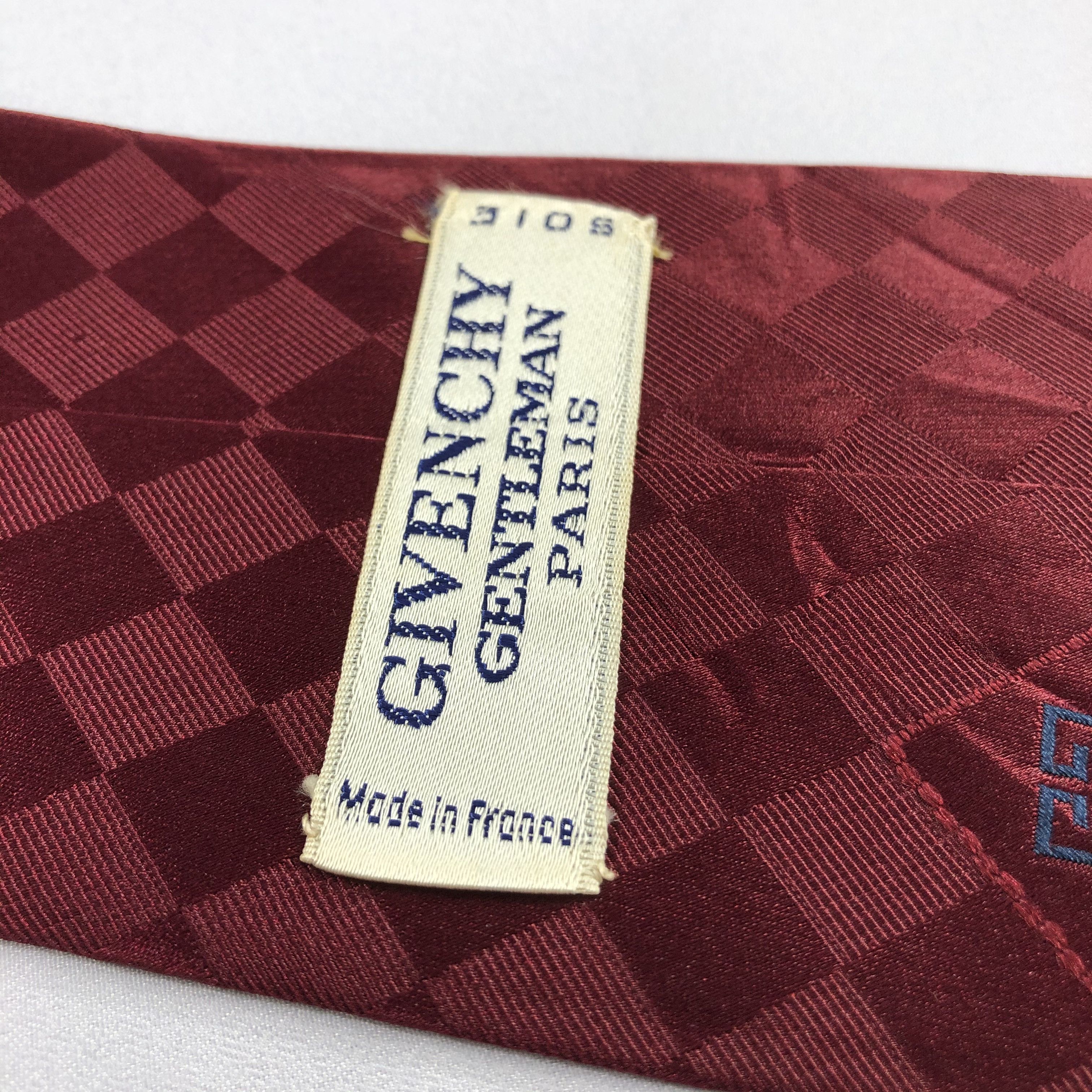 Givenchy Givenchy Silk Neck Ties T89 Size ONE SIZE - 5 Thumbnail