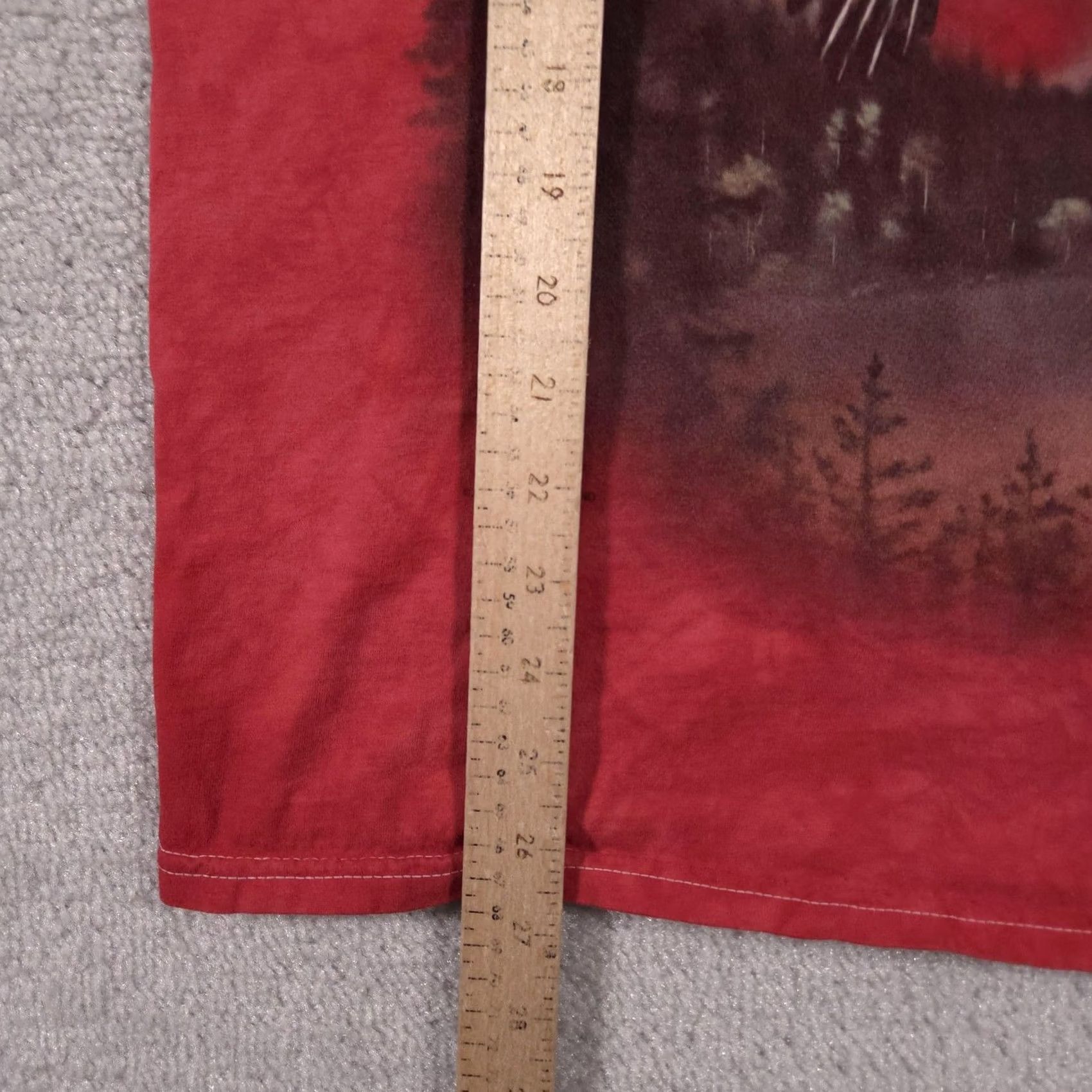 The Mountain VINTAGE The Mountain Bald Eagle Mountain Scenic Shirt Mens Large Red Tie Dye Graphic David Penfound Size US L / EU 52-54 / 3 - 7 Thumbnail